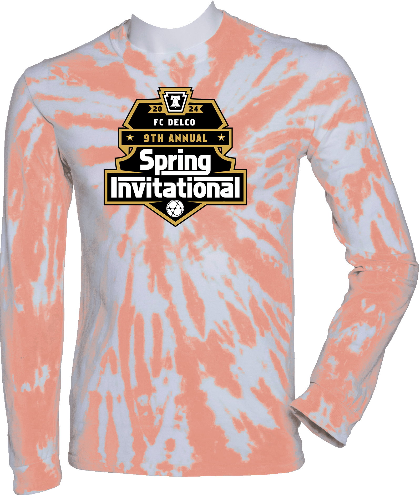 Tie-Dye Long Sleeves - 2024 9th Annual FC DELCO Spring Invitational
