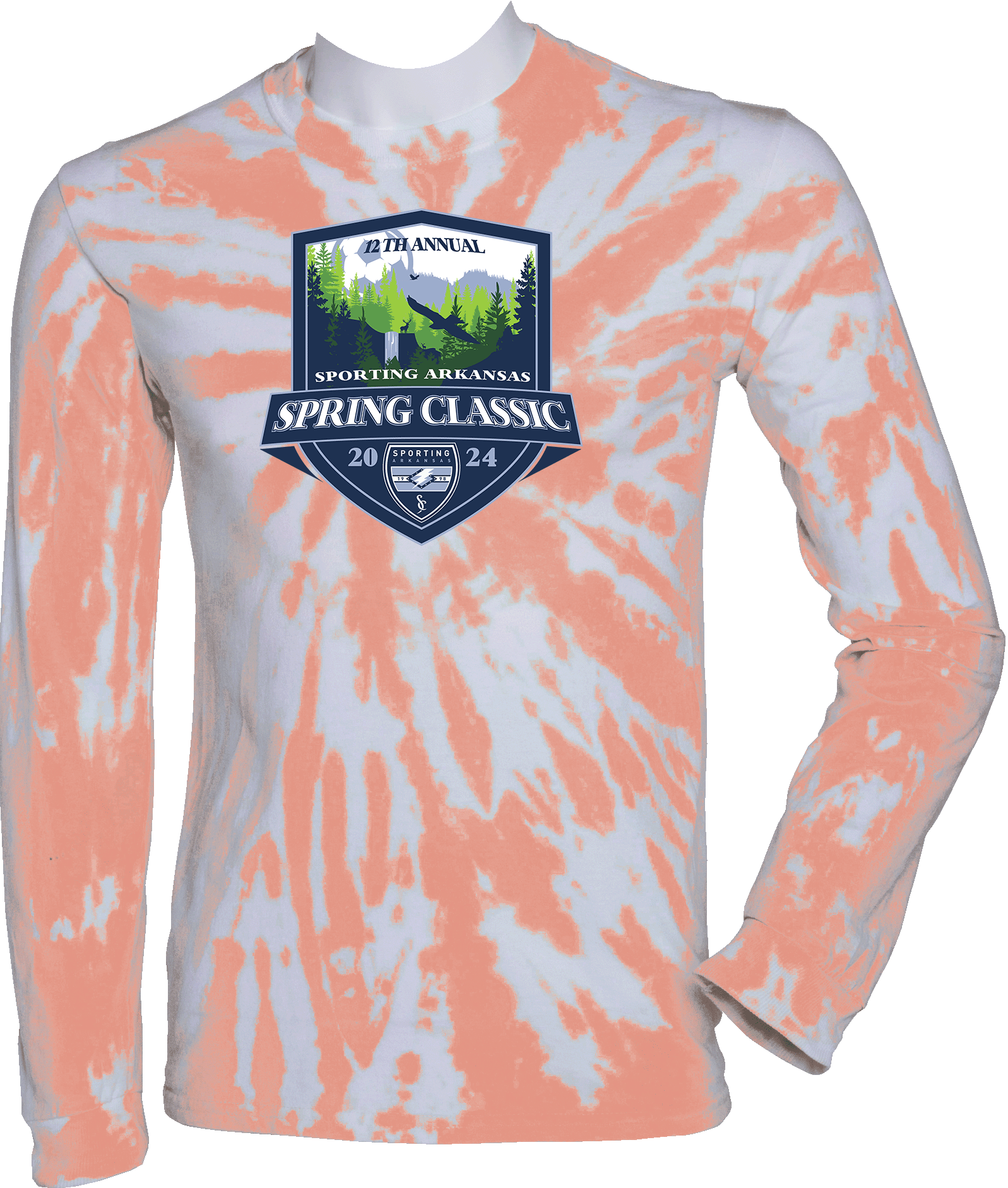 Tie-Dye Long Sleeves - 2024 Sporting Arkansas Spring Classic