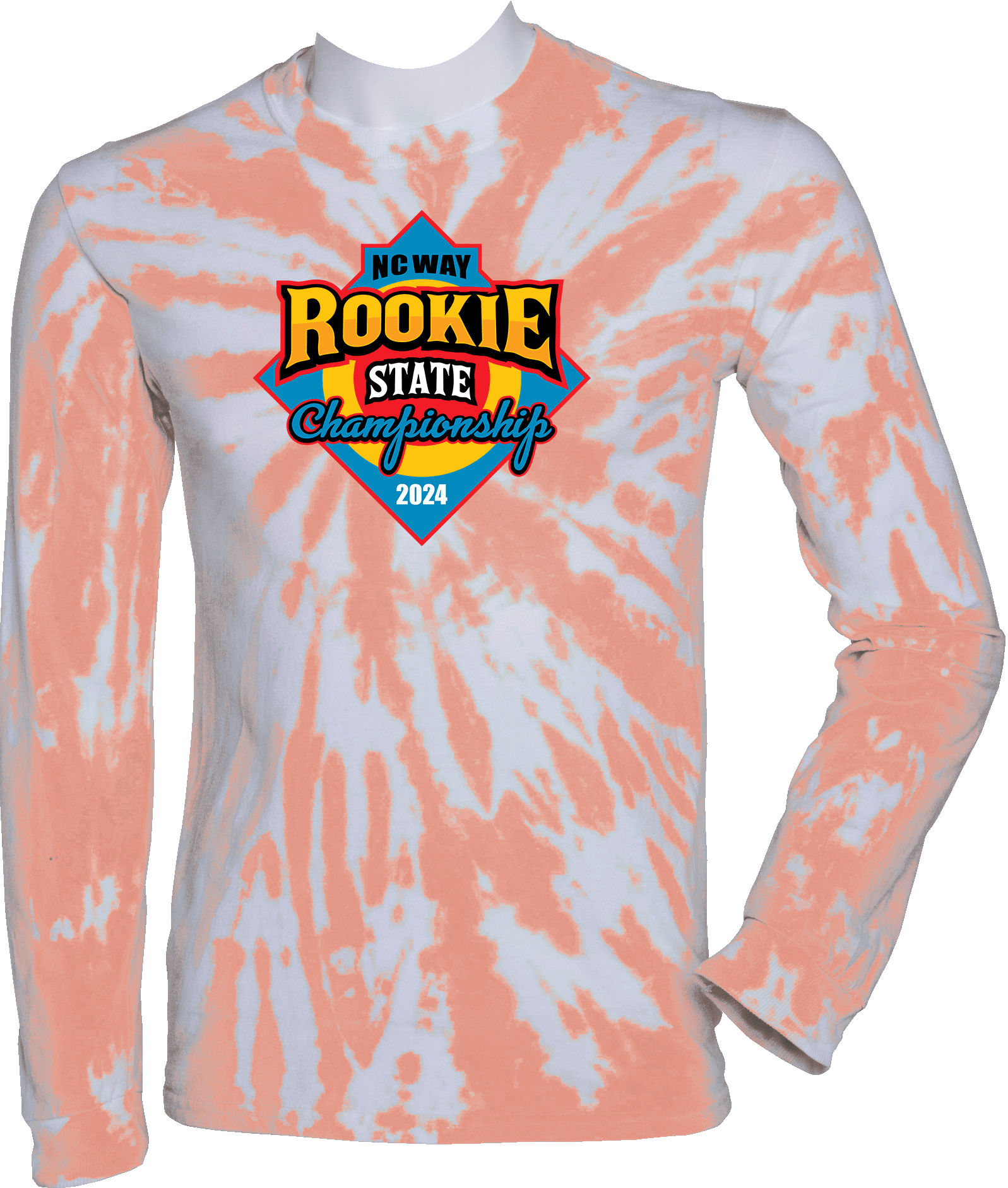 Tie-Dye Long Sleeves - 2024 NCWAY Rookie State Championship