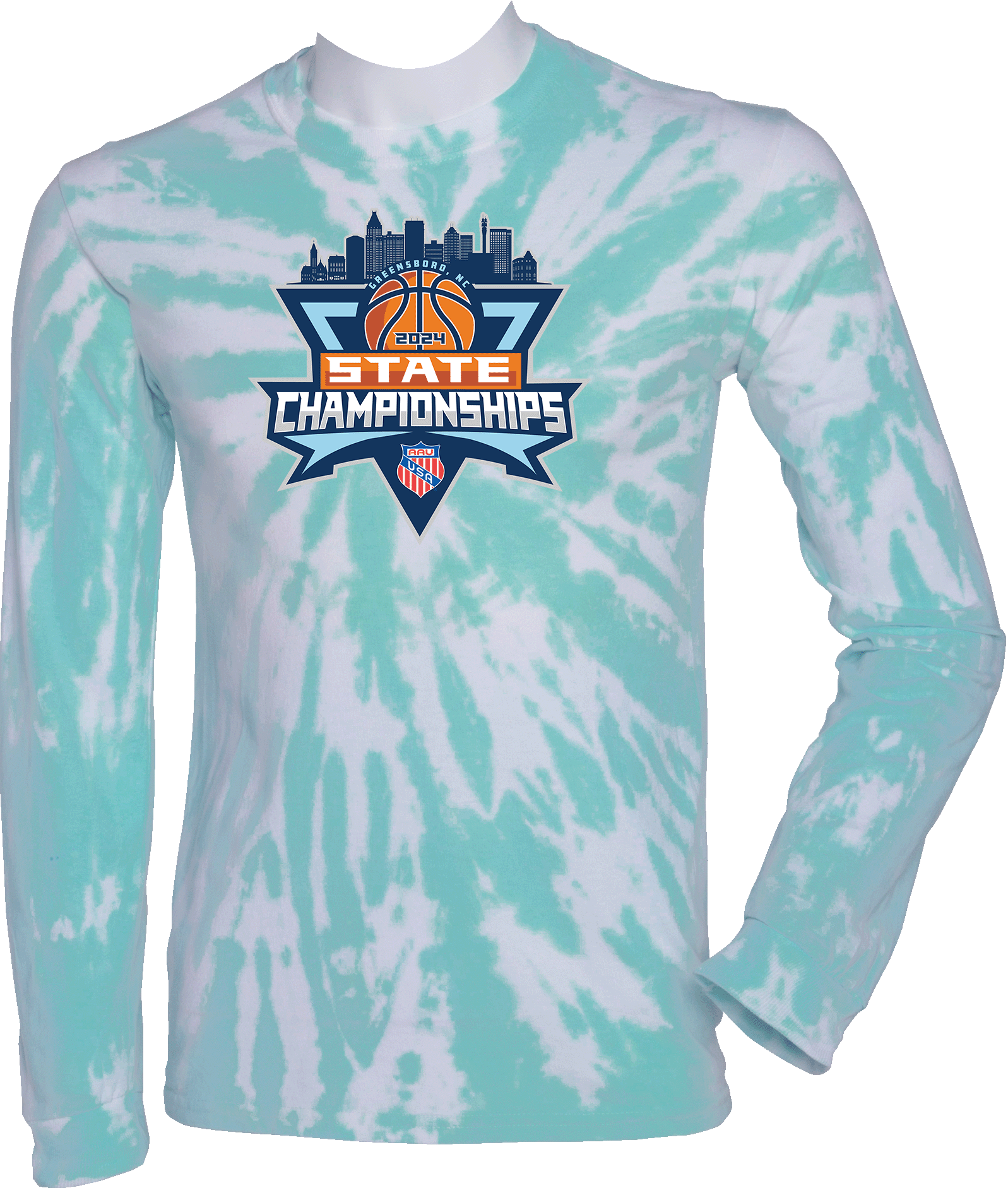 Tie-Dye Long Sleeves - 2024 AAU State Championships