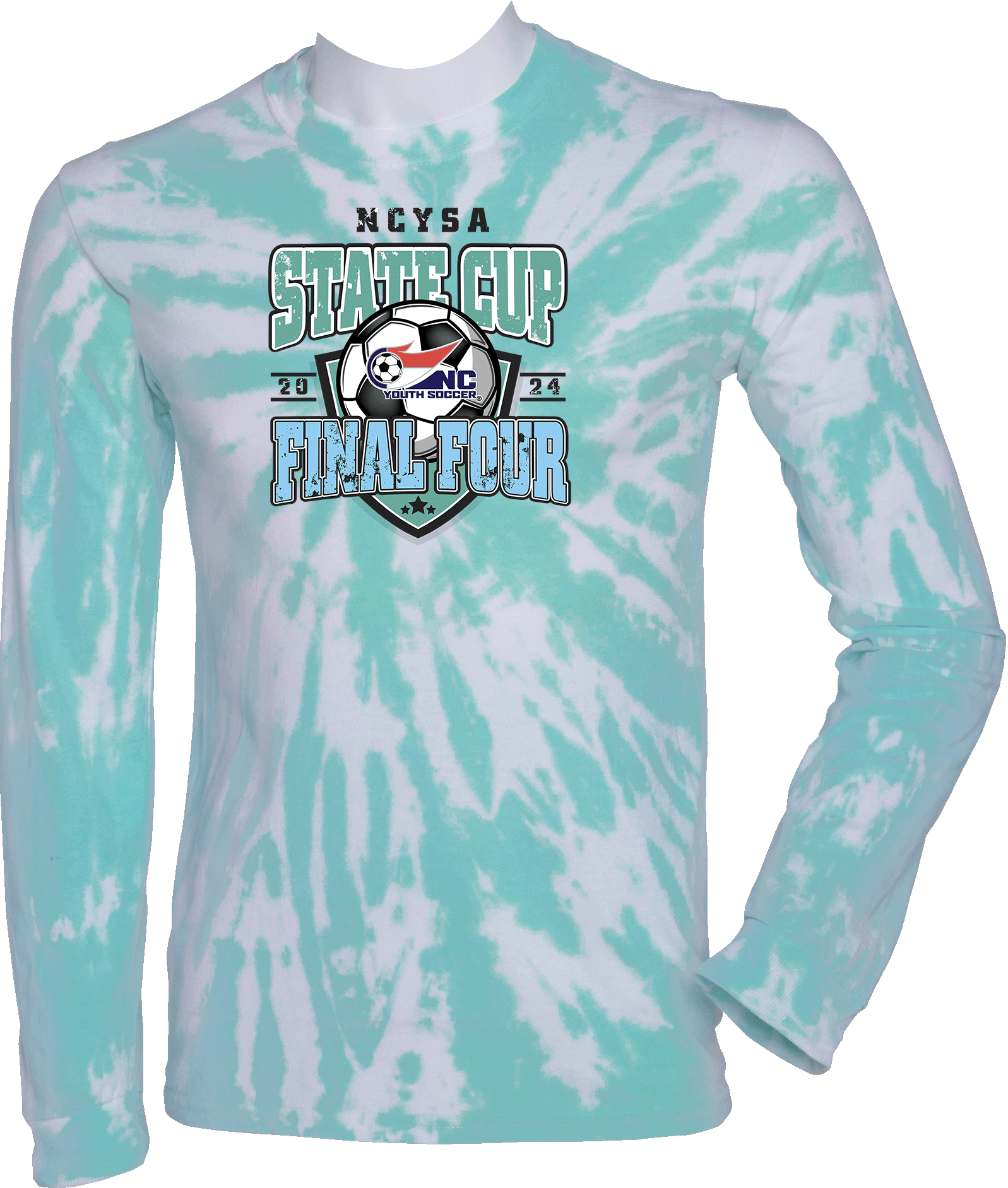 Tie-Dye Long Sleeves - 2024 USYS NC State Cup Finals