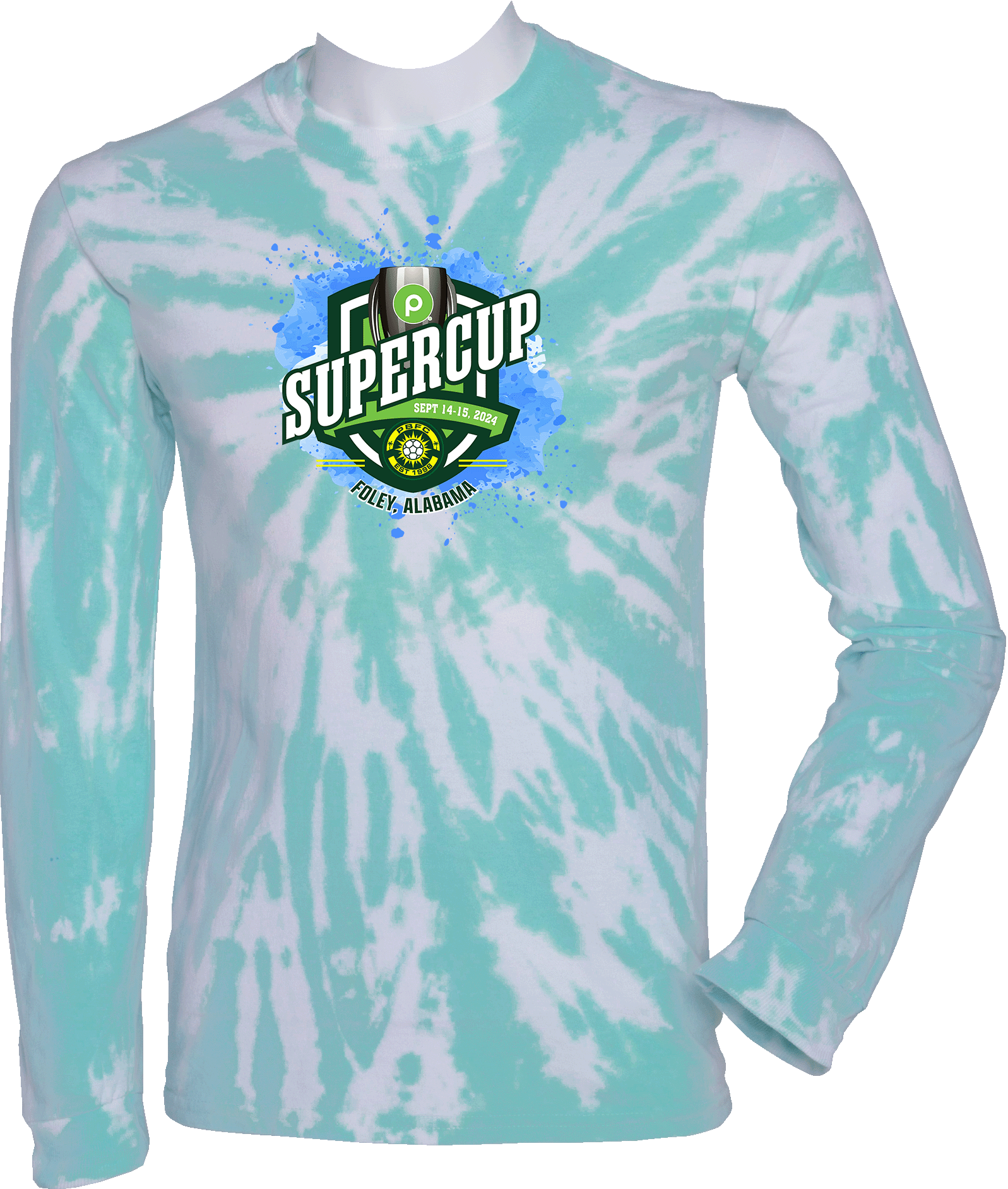 Tie-Dye Long Sleeves - 2024 Publix SuperCup (Boys)