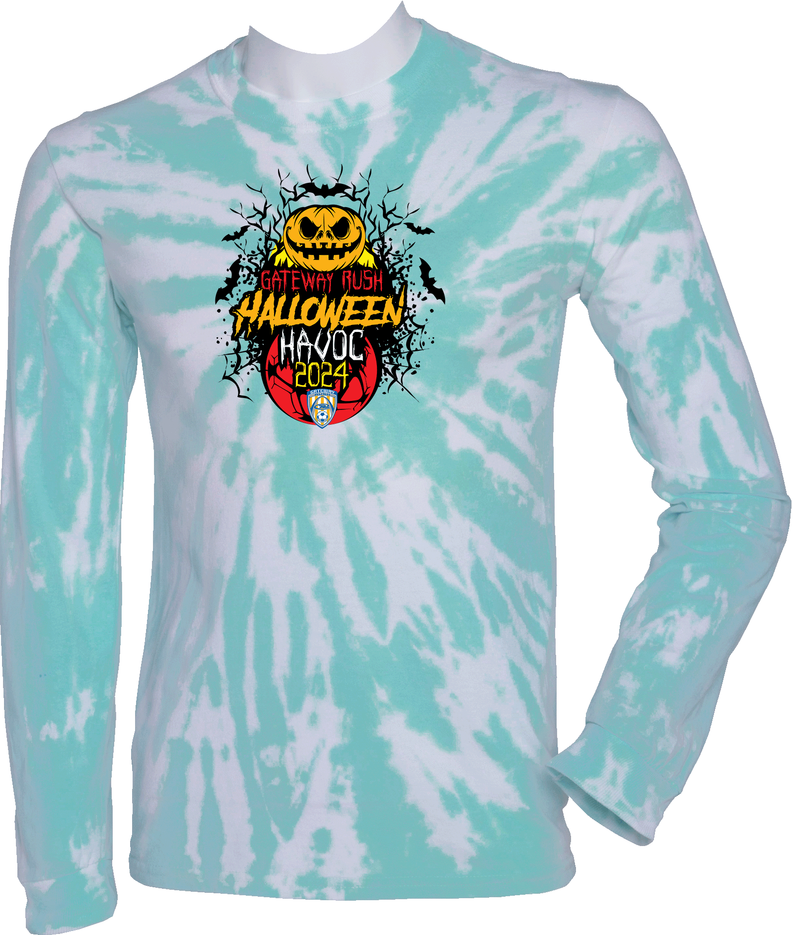 Tie-Dye Long Sleeves - 2024 Gateway Rush Halloween Havoc