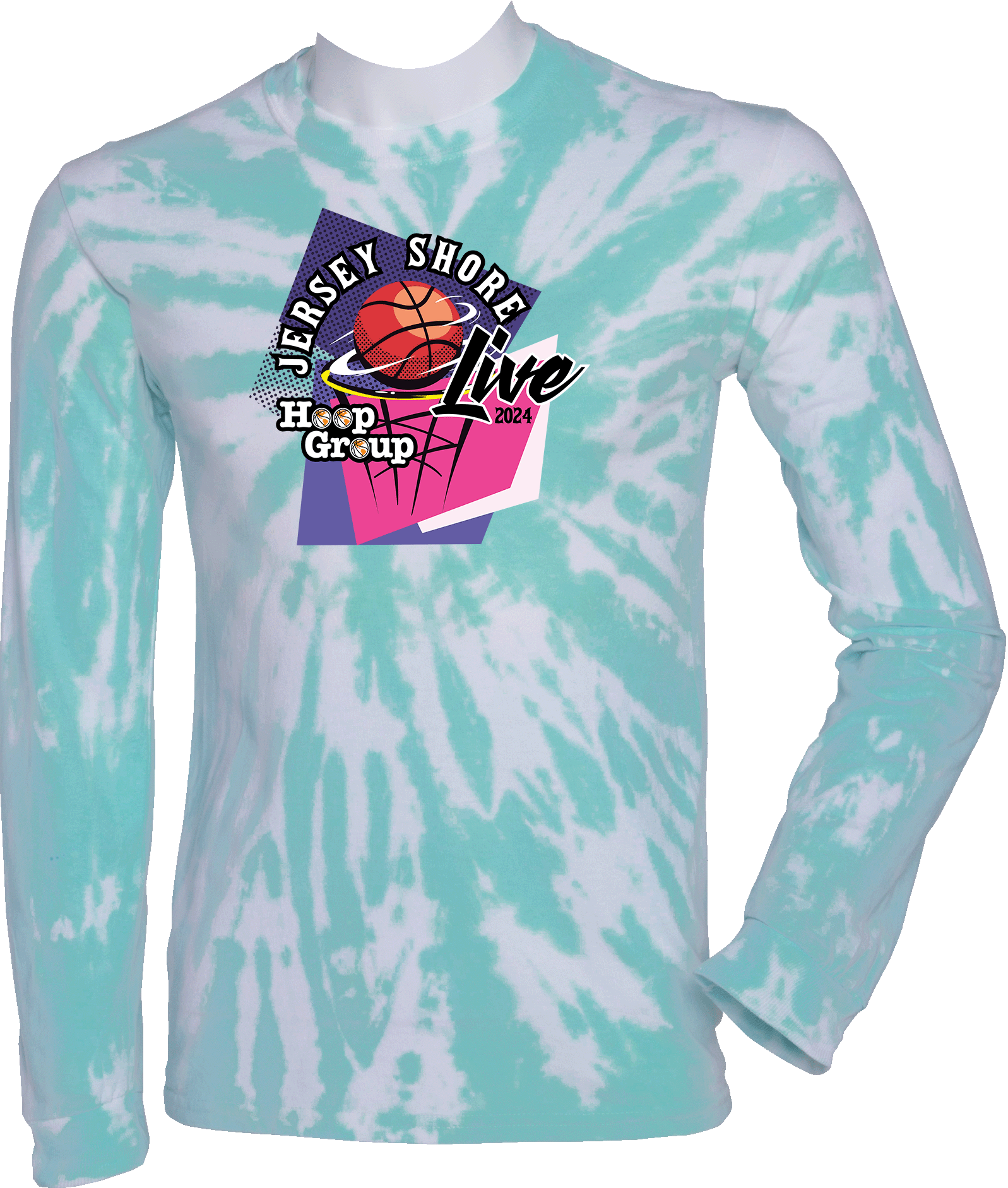 Tie-Dye Long Sleeves - 2024 Girls Jersey Shore Live