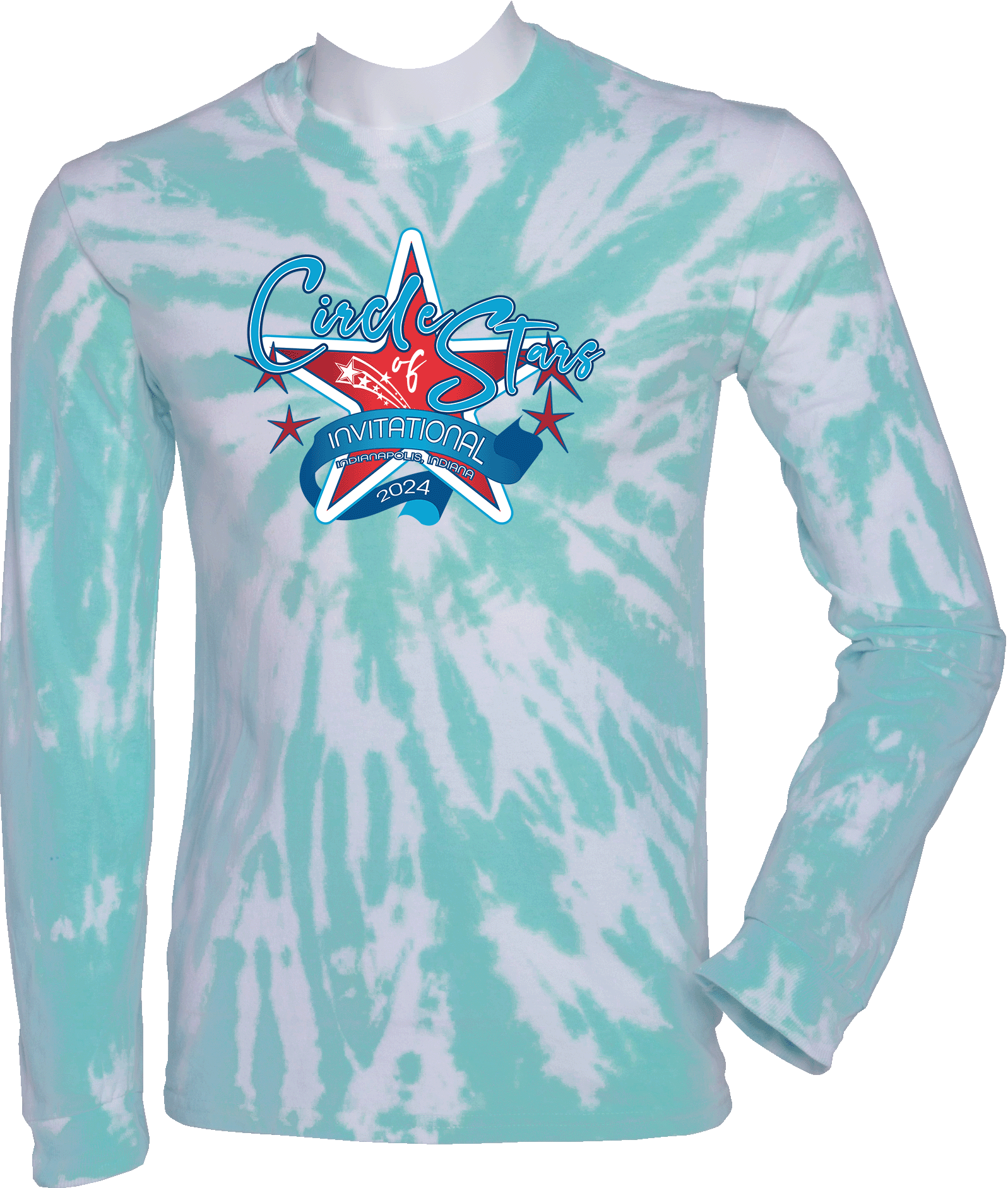 Tie-Dye Long Sleeves - 2024 Circle Of Stars Invitational