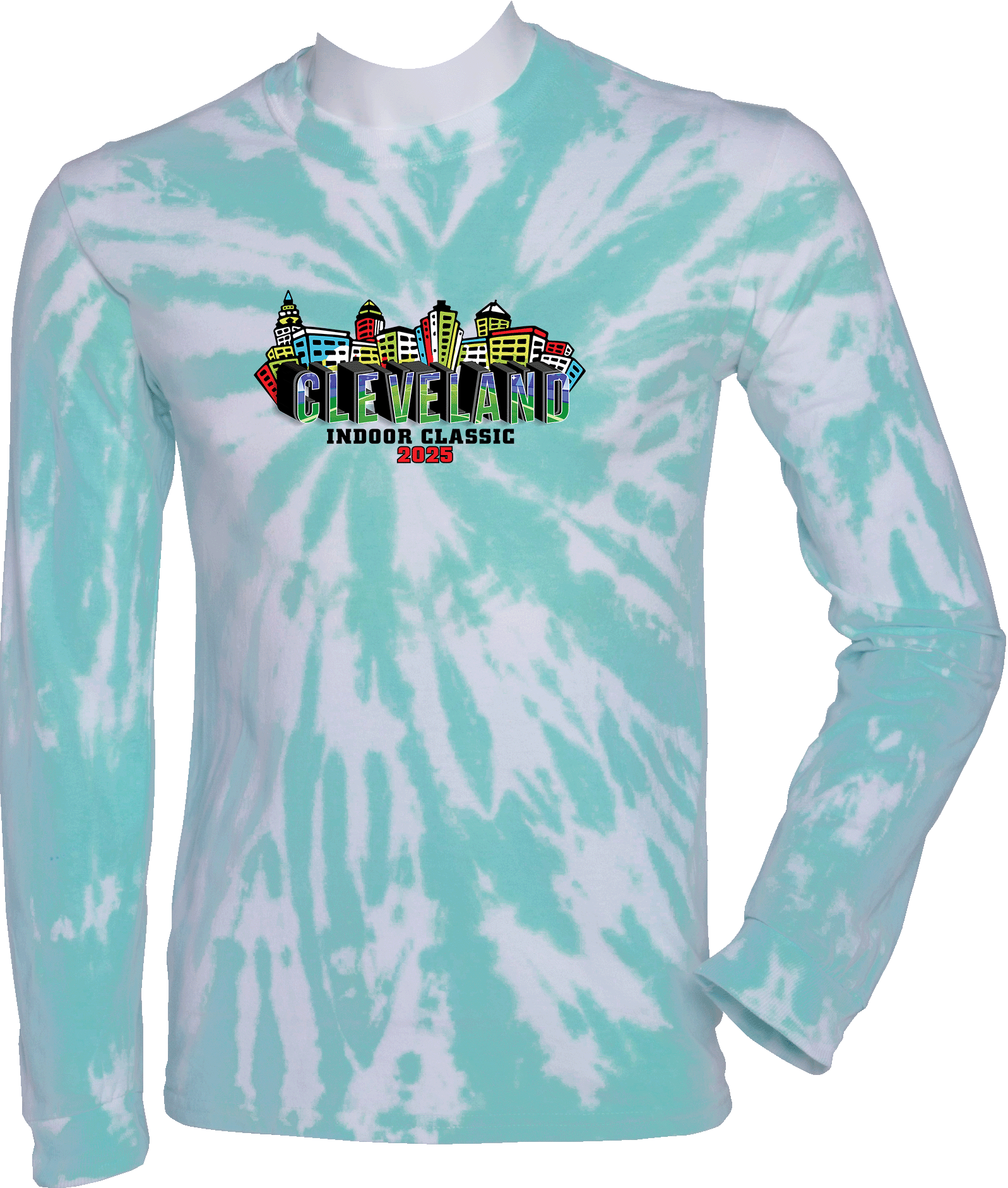 Tie-Dye Long Sleeves - 2025 Cleveland Indoor Classic Girls