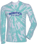 Tie-Dye Long Sleeves - Robotics Is My Sport Dark