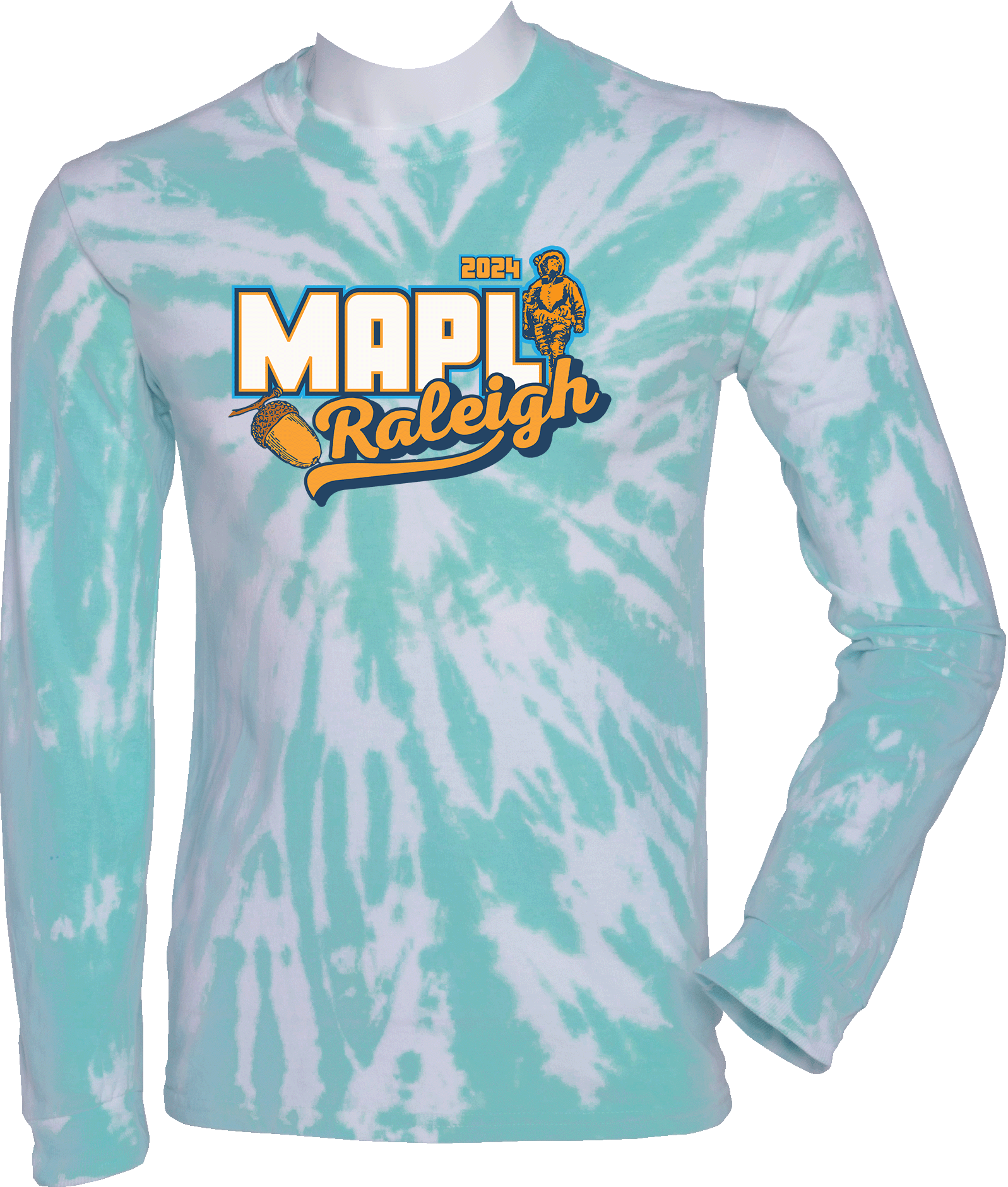 Tie-Dye Long Sleeves - 2024 MAPL Raleigh