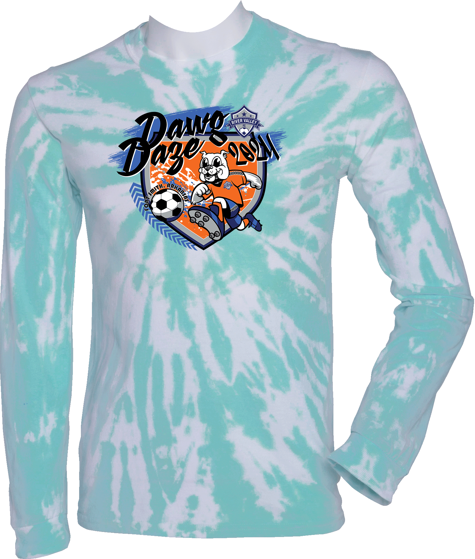 Tie-Dye Long Sleeves - 2024 Dawg Daze