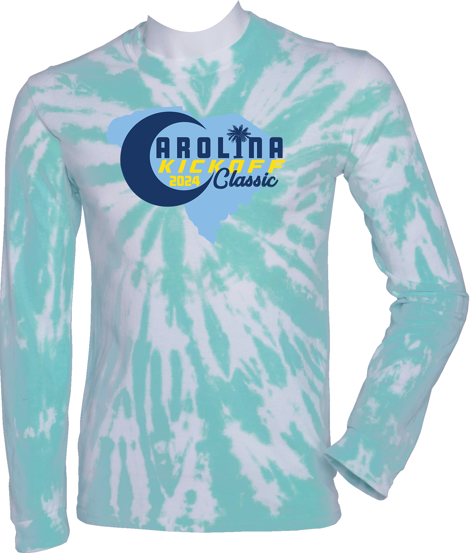 Tie-Dye Long Sleeves - 2024 Carolina Kickoff Classic