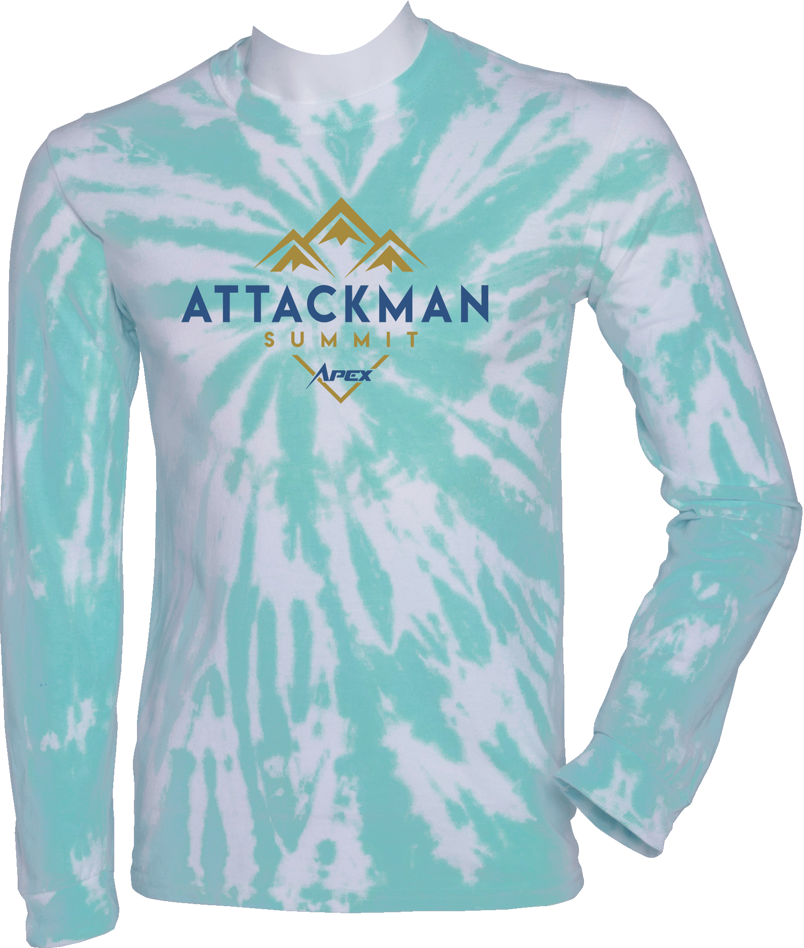 Tie-Dye Long Sleeves - 2024 Faceoff Factory Summit - ATTACKMAN