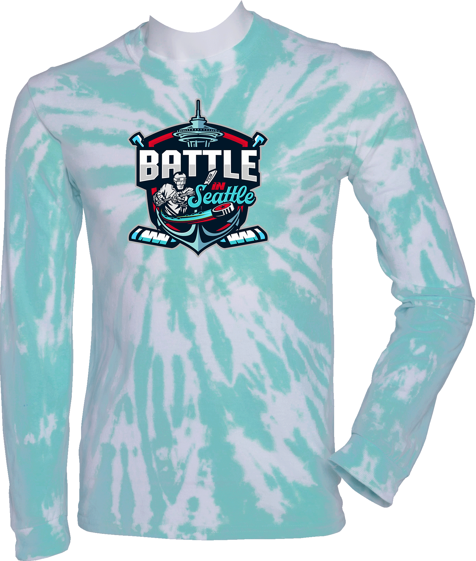 Tie-Dye Long Sleeves - 2024 Battle In Seattle