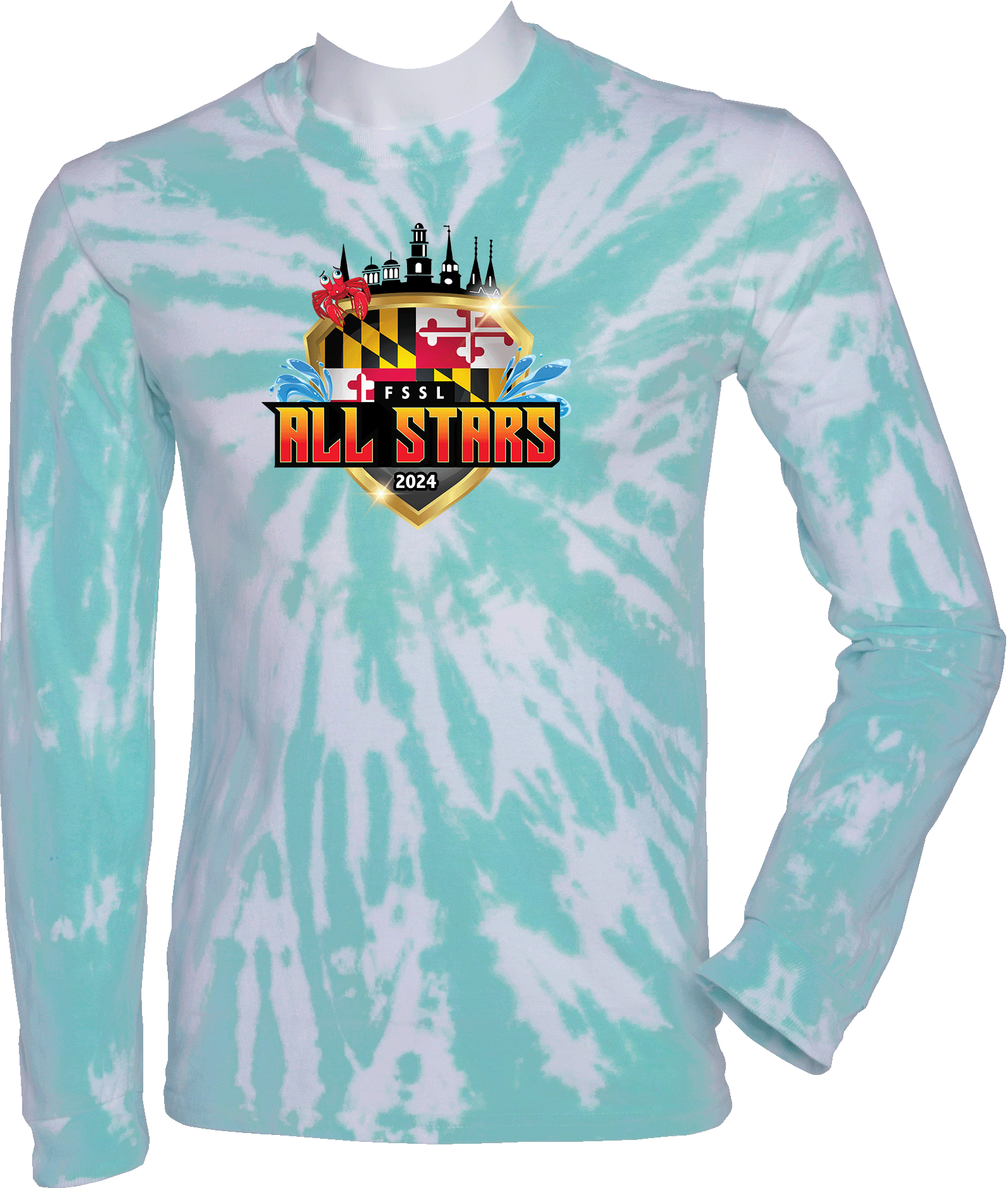 Tie-Dye Long Sleeves - 2024 FSSL All Stars Meet