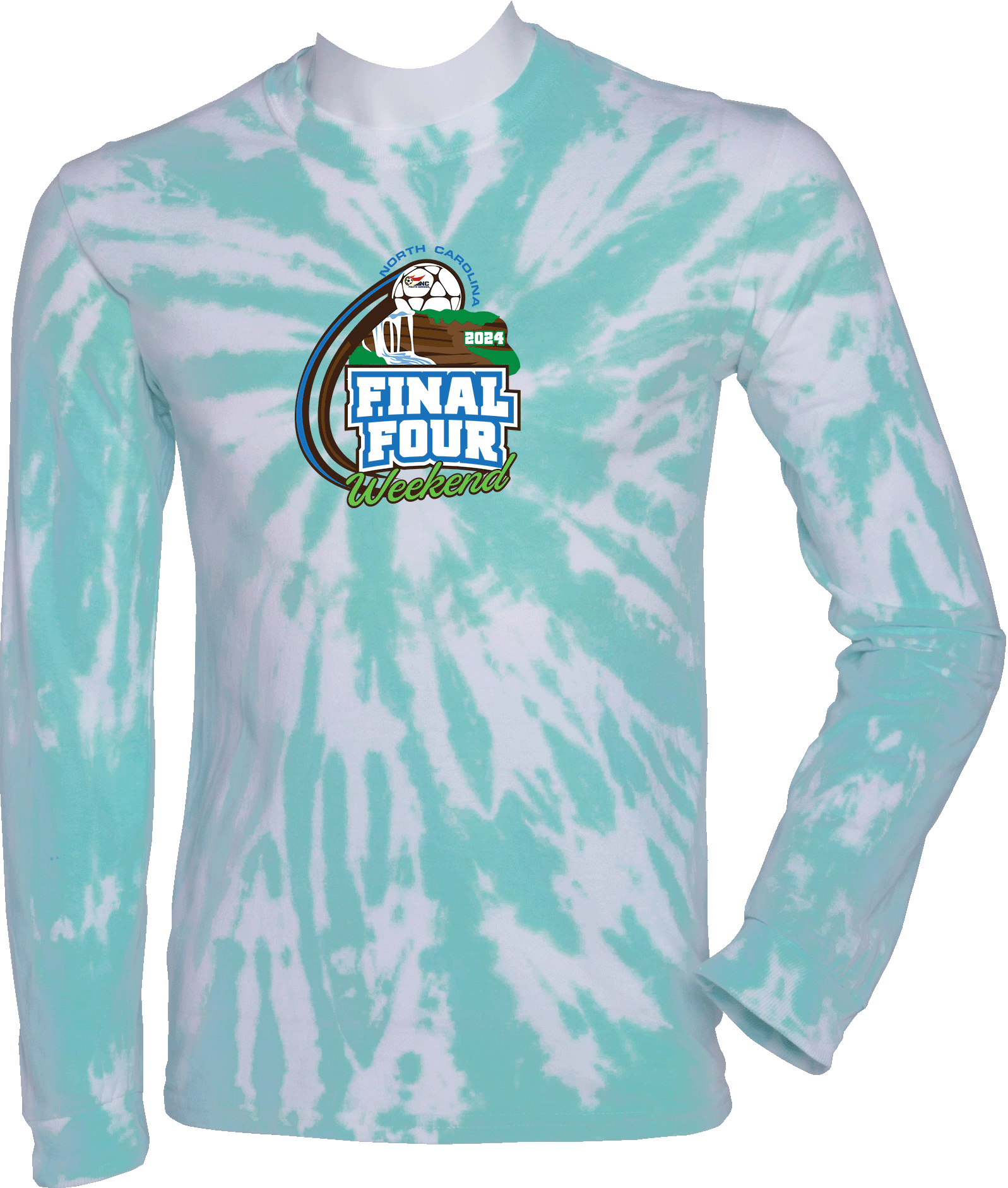 Tie-Dye Long Sleeves - 2024 USYS NC State Cup Fall Finals