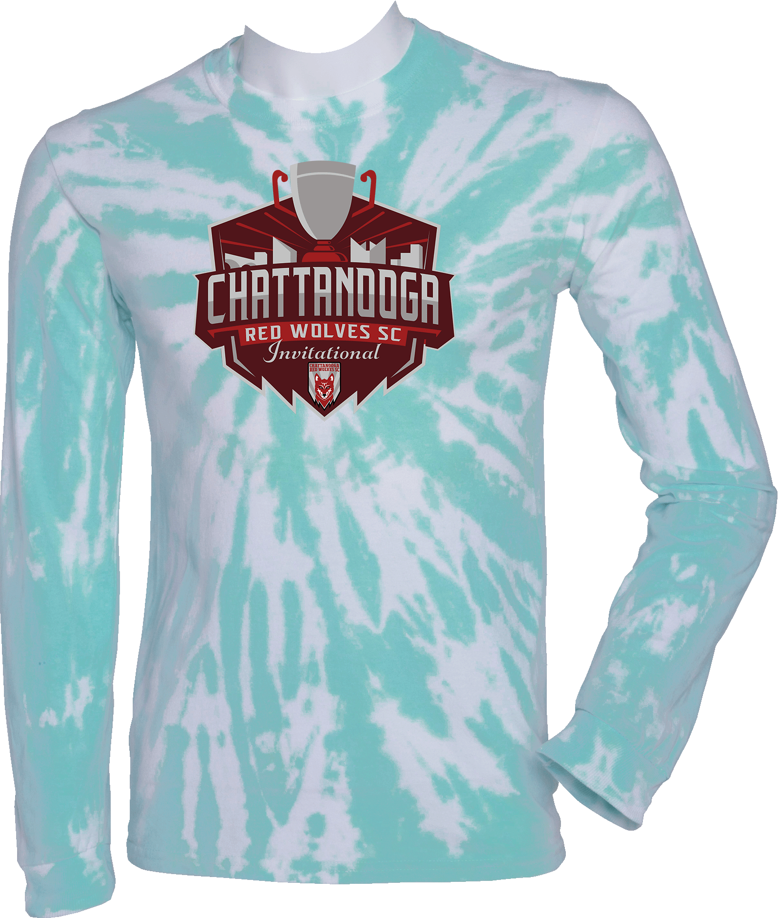 Tie-Dye Long Sleeves - 2024 Red Wolves Invitational