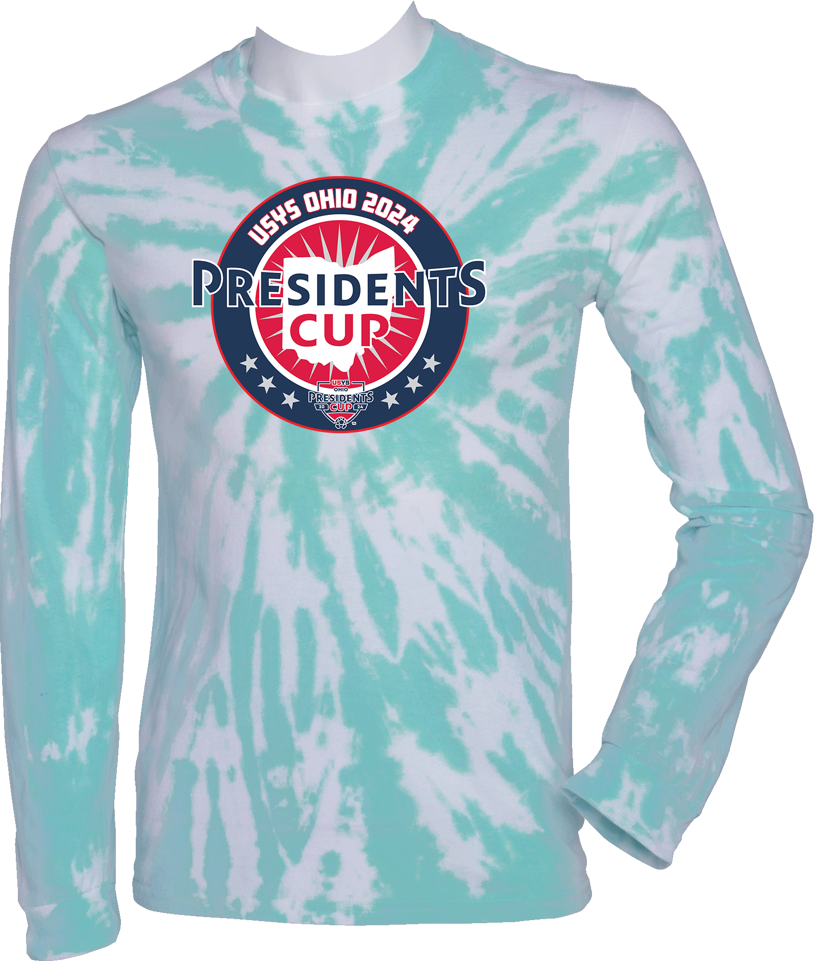 Tie-Dye Long Sleeves - 2024 USYS OH Presidents Cup