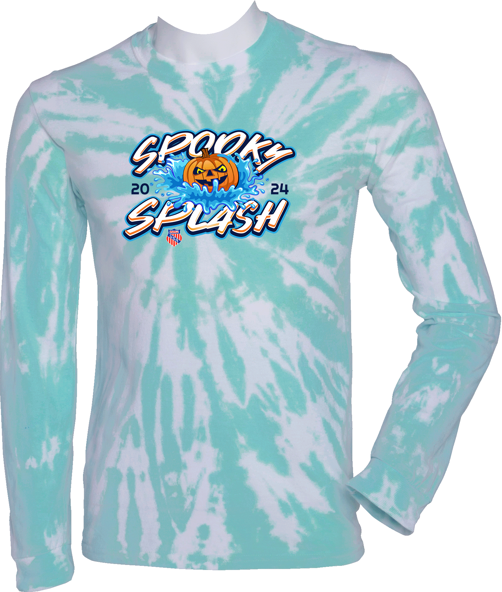 Tie-Dye Long Sleeves - 2024 AAU Spooky Splash