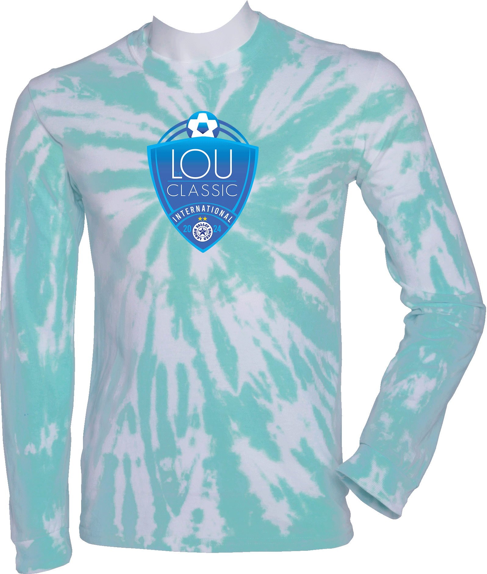 Tie-Dye Long Sleeves - 2024 The Lou Ramos International Classic - Blue