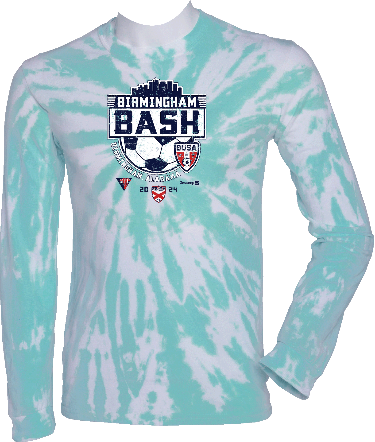 Tie-Dye Long Sleeves - 2024 Birmingham Bash