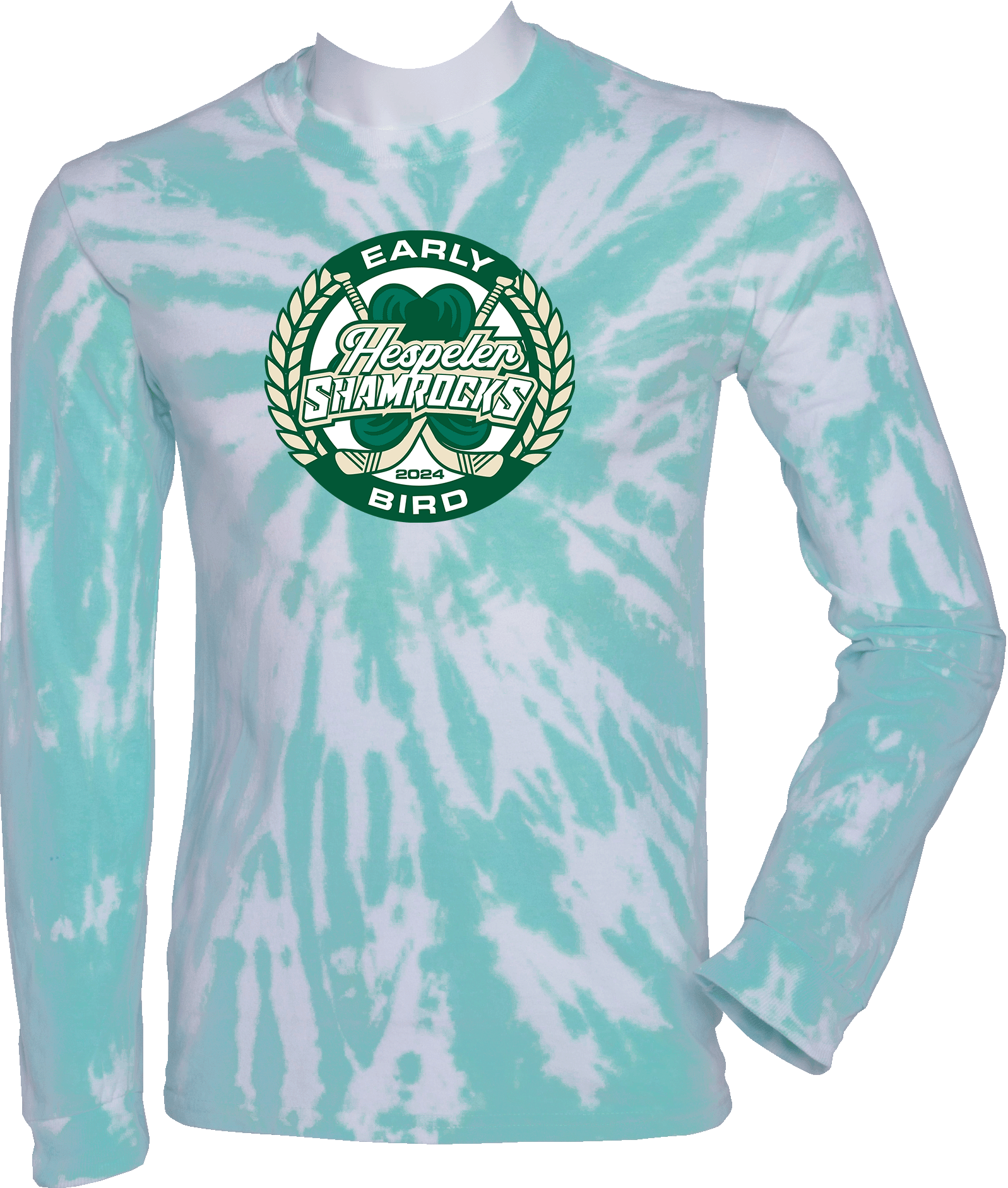 Tie-Dye Long Sleeves - 2024 Hespeler Shamrocks Early Bird