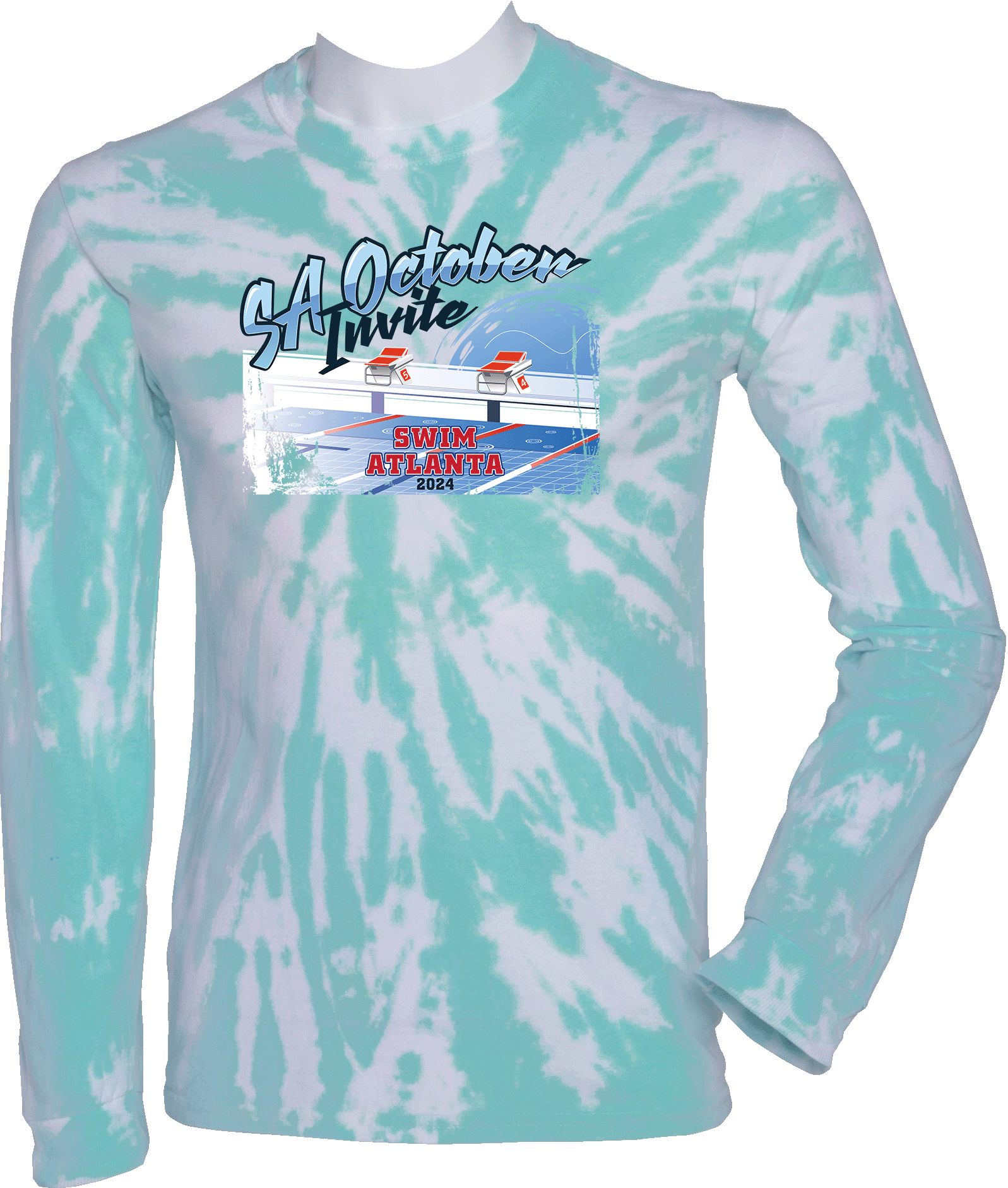 Tie-Dye Long Sleeves - 2024 Swim Atlanta October Invite