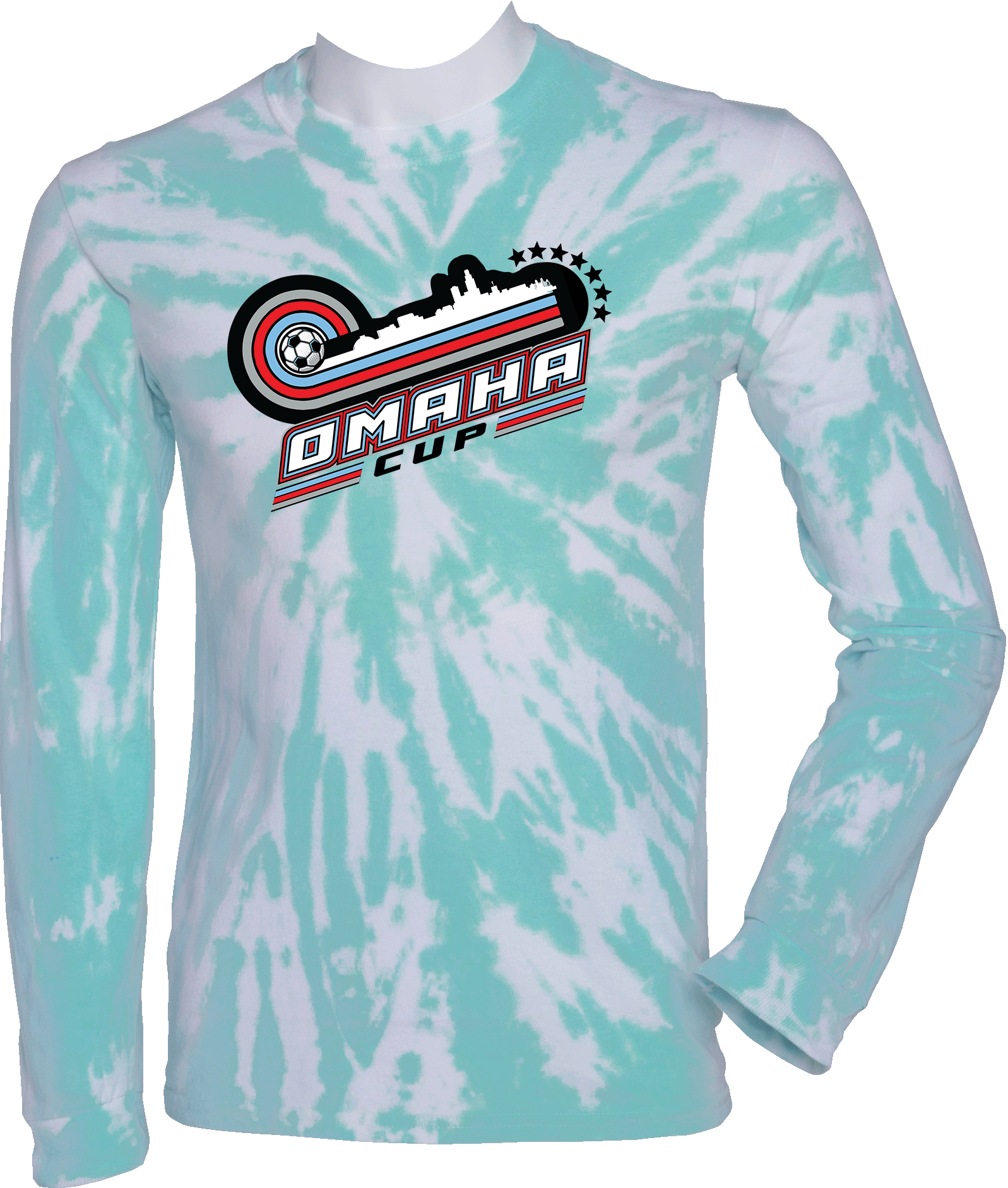 Tie-Dye Long Sleeves - 2024 Omaha Cup