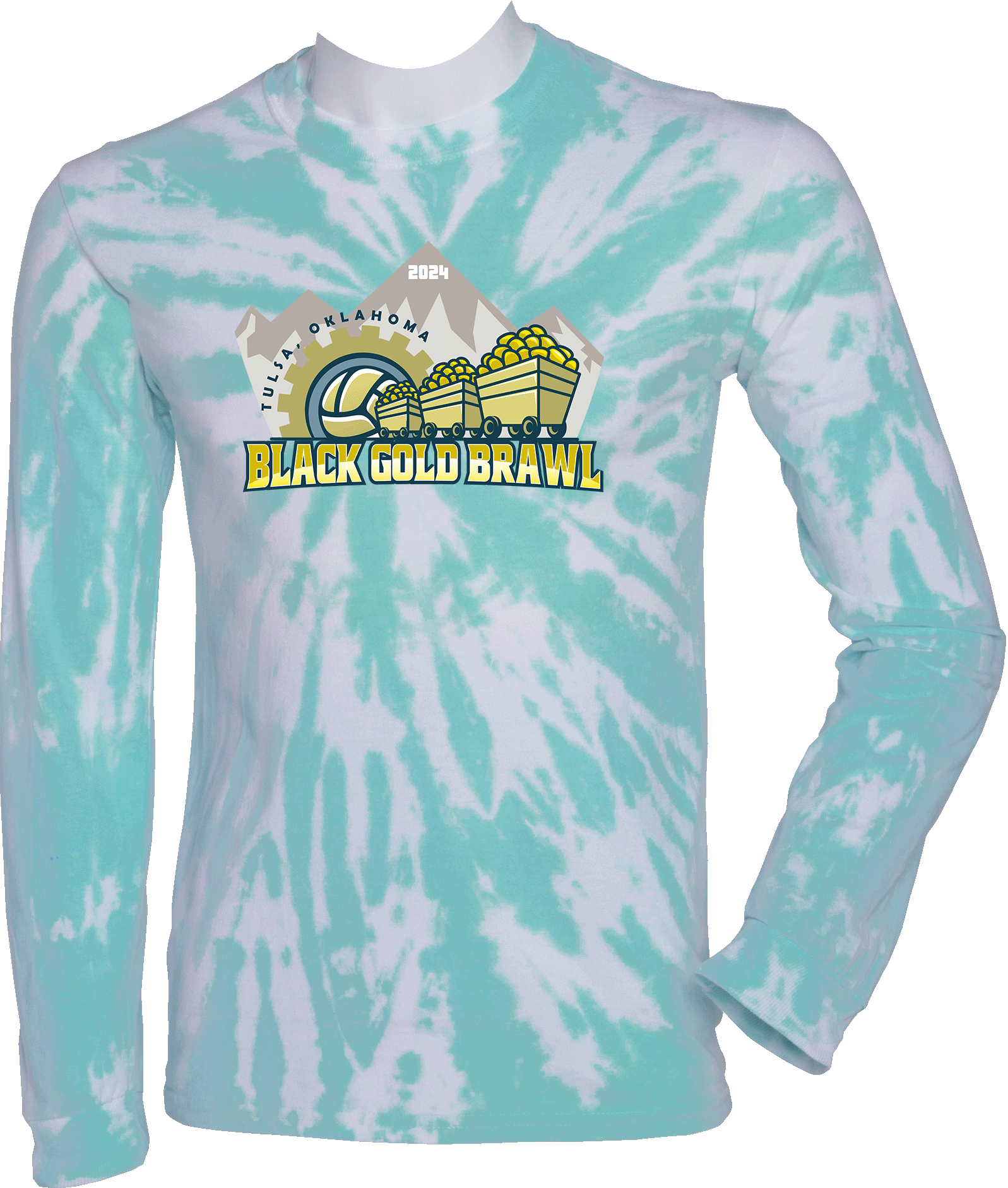 Tie-Dye Long Sleeves - 2024 Black Gold Brawl