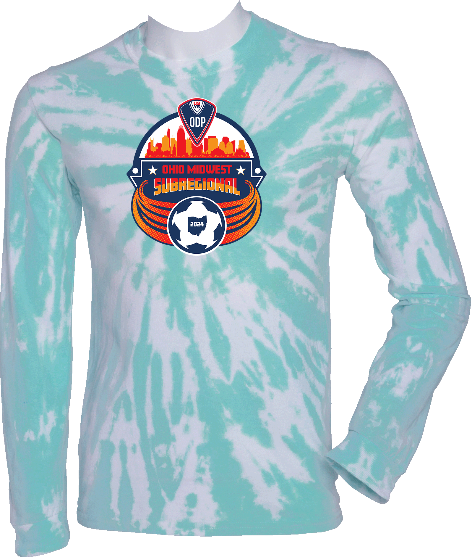 Tie-Dye Long Sleeves - 2024 USYS ODP OH Midwest Subregional