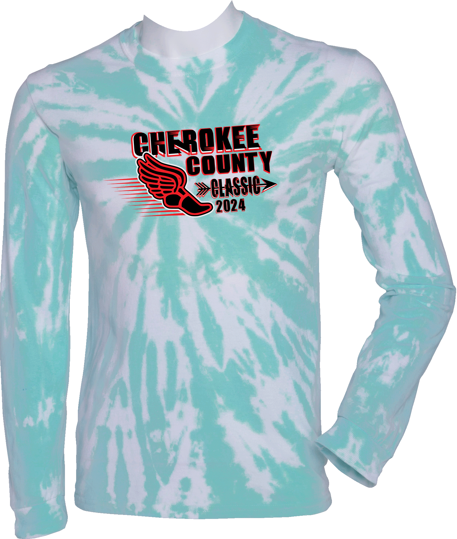 Tie-Dye Long Sleeves - 2024 Cherokee County Classic