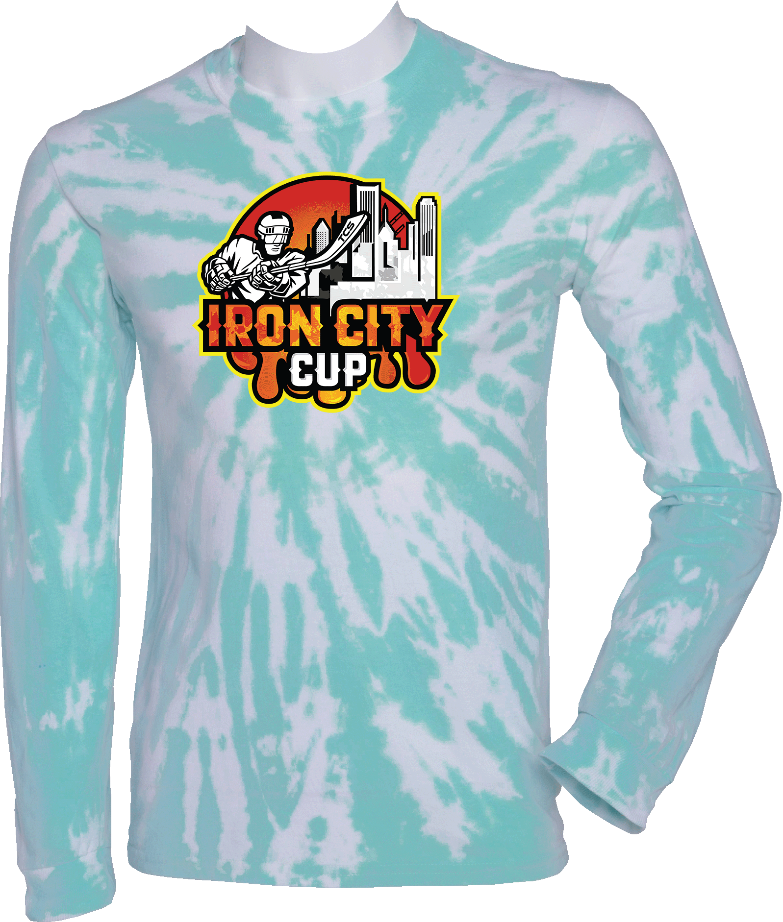 Tie-Dye Long Sleeves - 2024 Iron City Cup