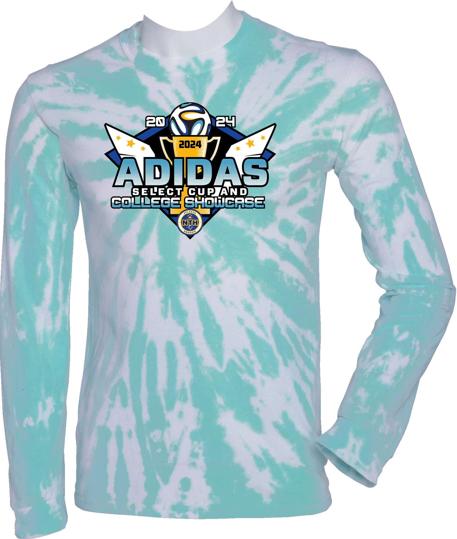 Tie-Dye Long Sleeves - 2024 NTH Adidas Select Cup and College Showcase