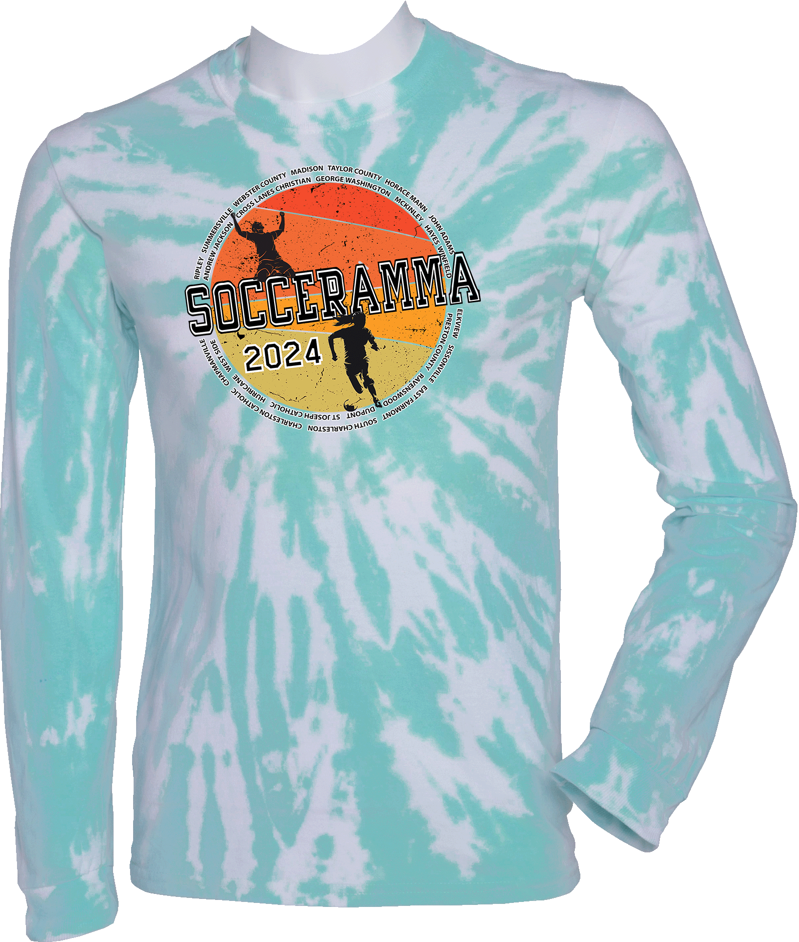 Tie-Dye Long Sleeves - 2024 Middle School Socceramma