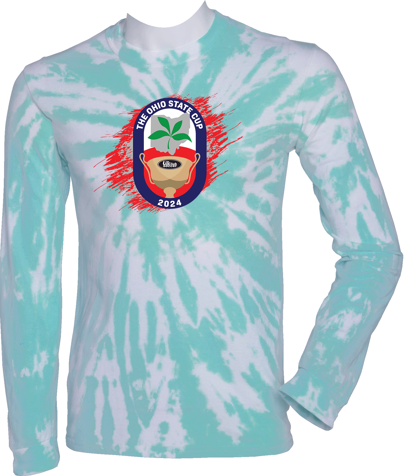 Tie-Dye Long Sleeves - 2024 US Club Ohio State Cup