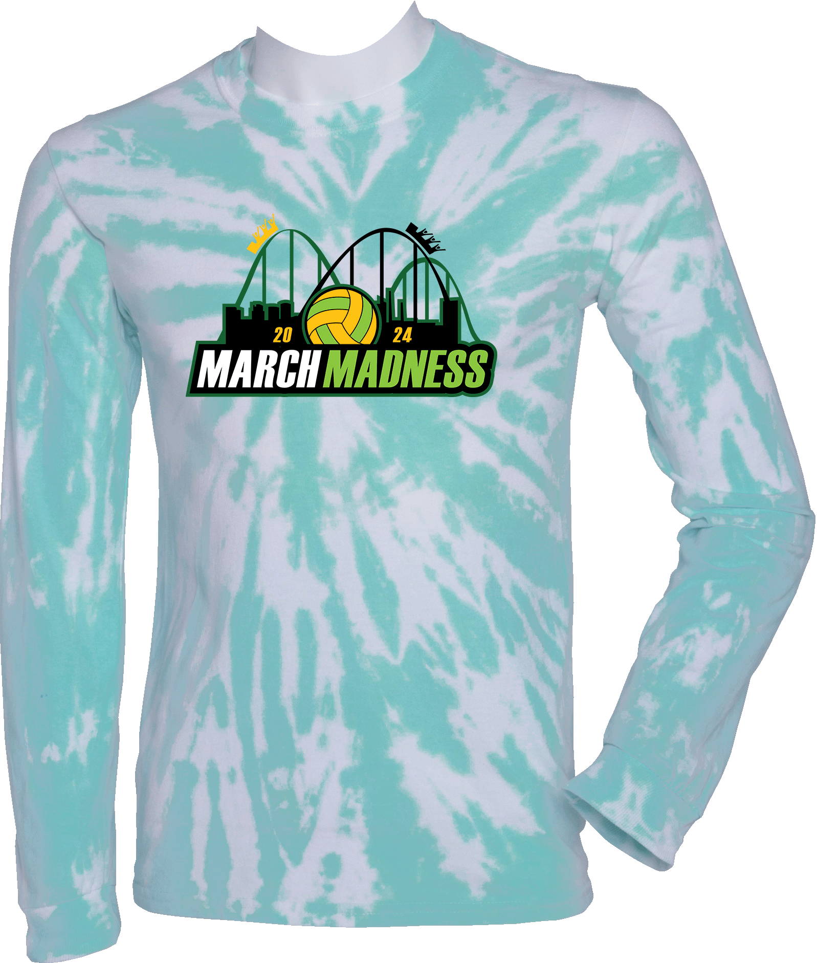 Tie-Dye Long Sleeves - 2024 March Madness