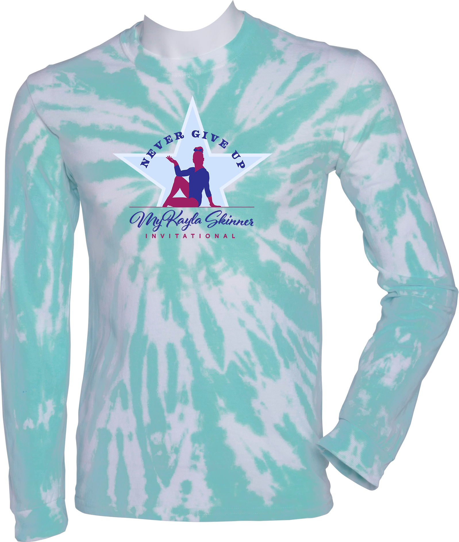 Tie-Dye Long Sleeves - 2024 Never Give Up with MyKayla Skinner