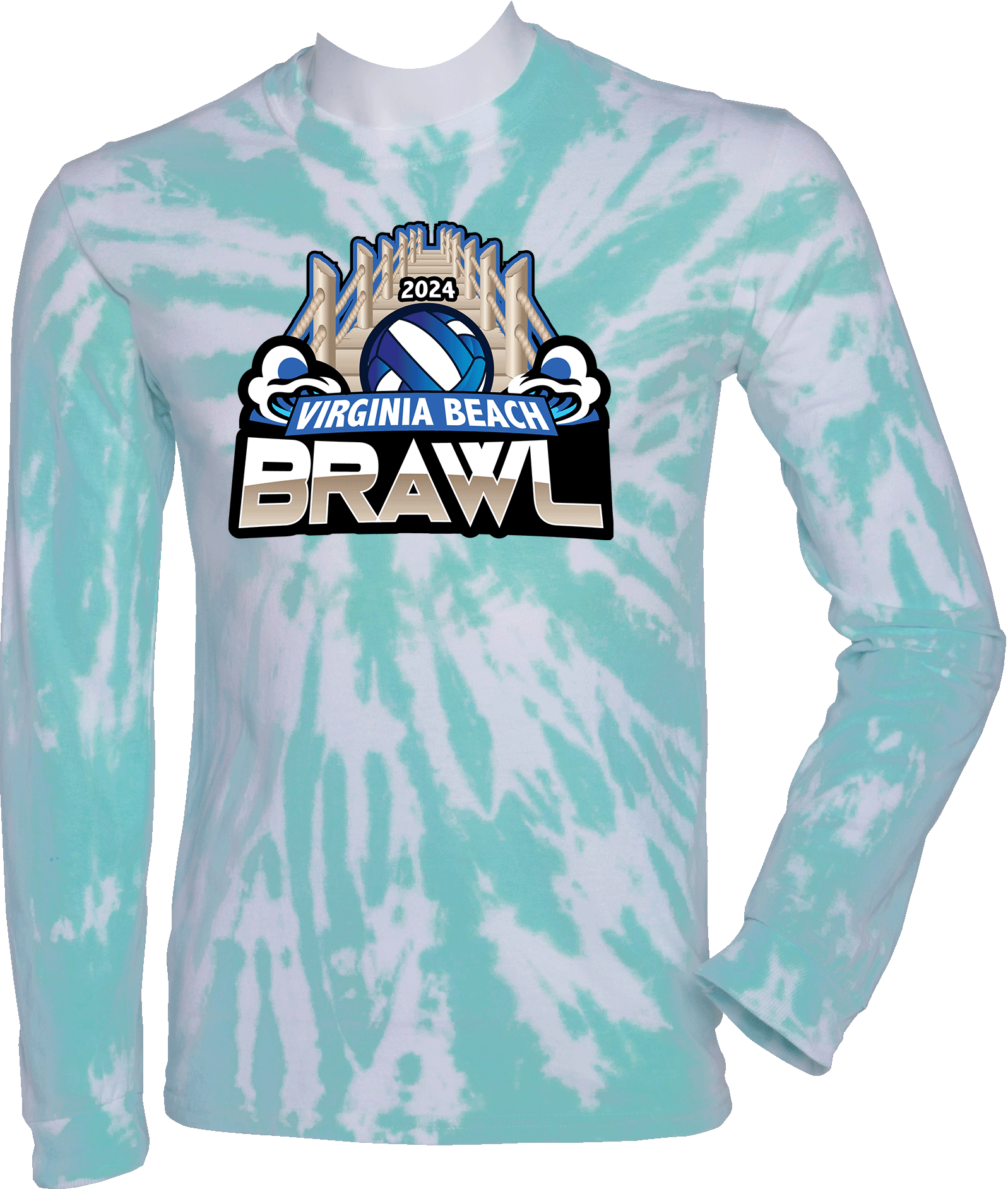 Tie-Dye Long Sleeves - 2024 Virginia Beach Brawl