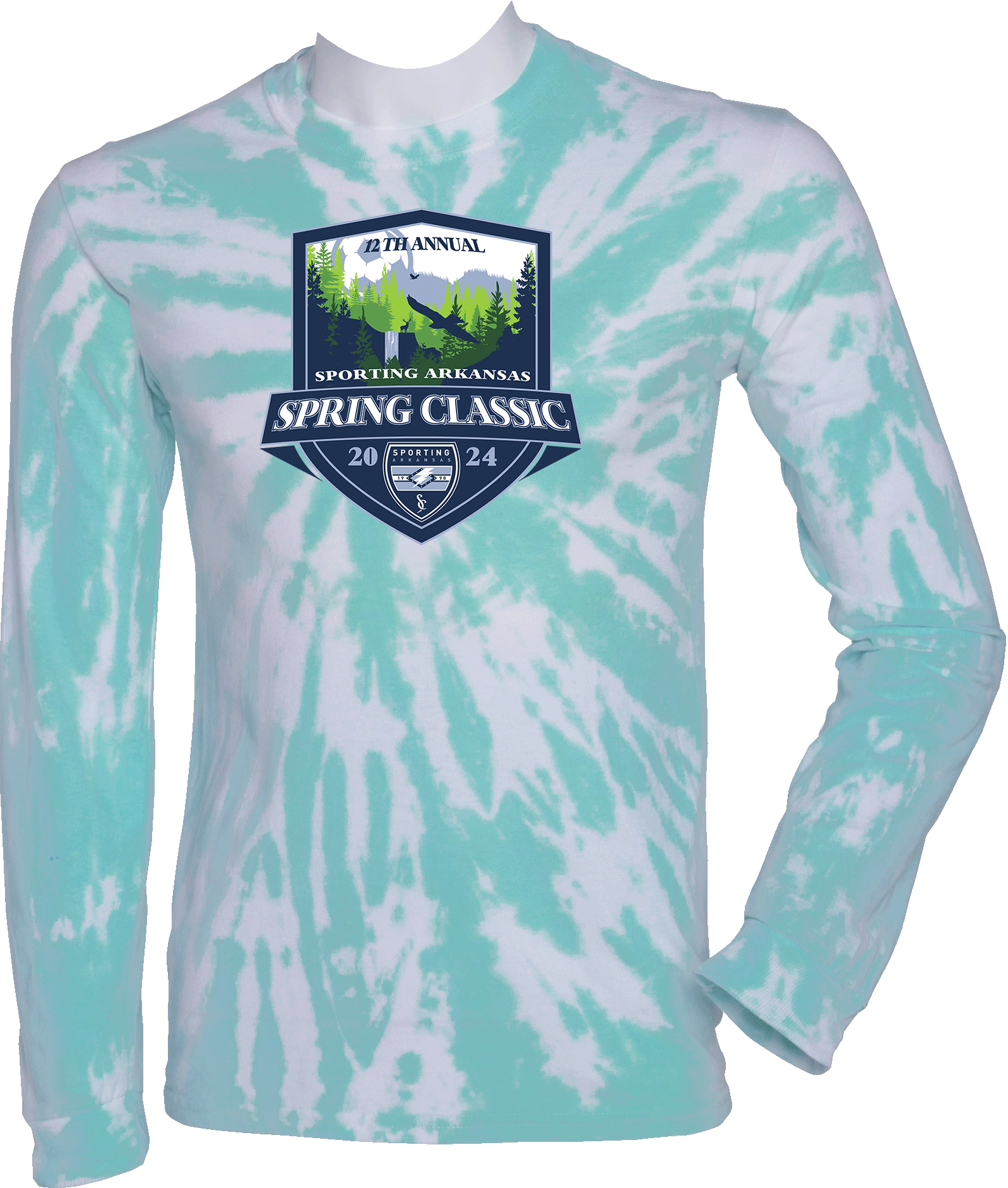 Tie-Dye Long Sleeves - 2024 Sporting Arkansas Spring Classic