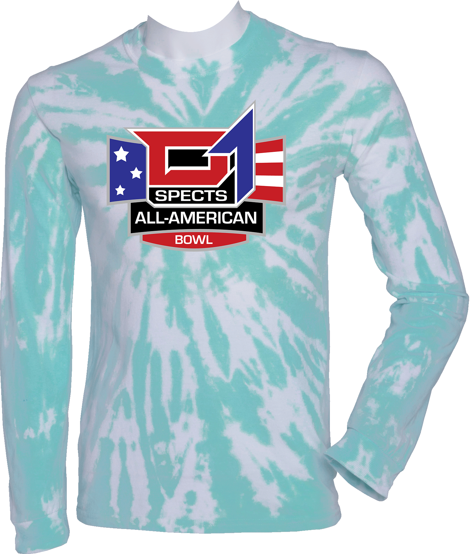 Tie-Dye Long Sleeves - 2024 D1 All American Bowl National Championship