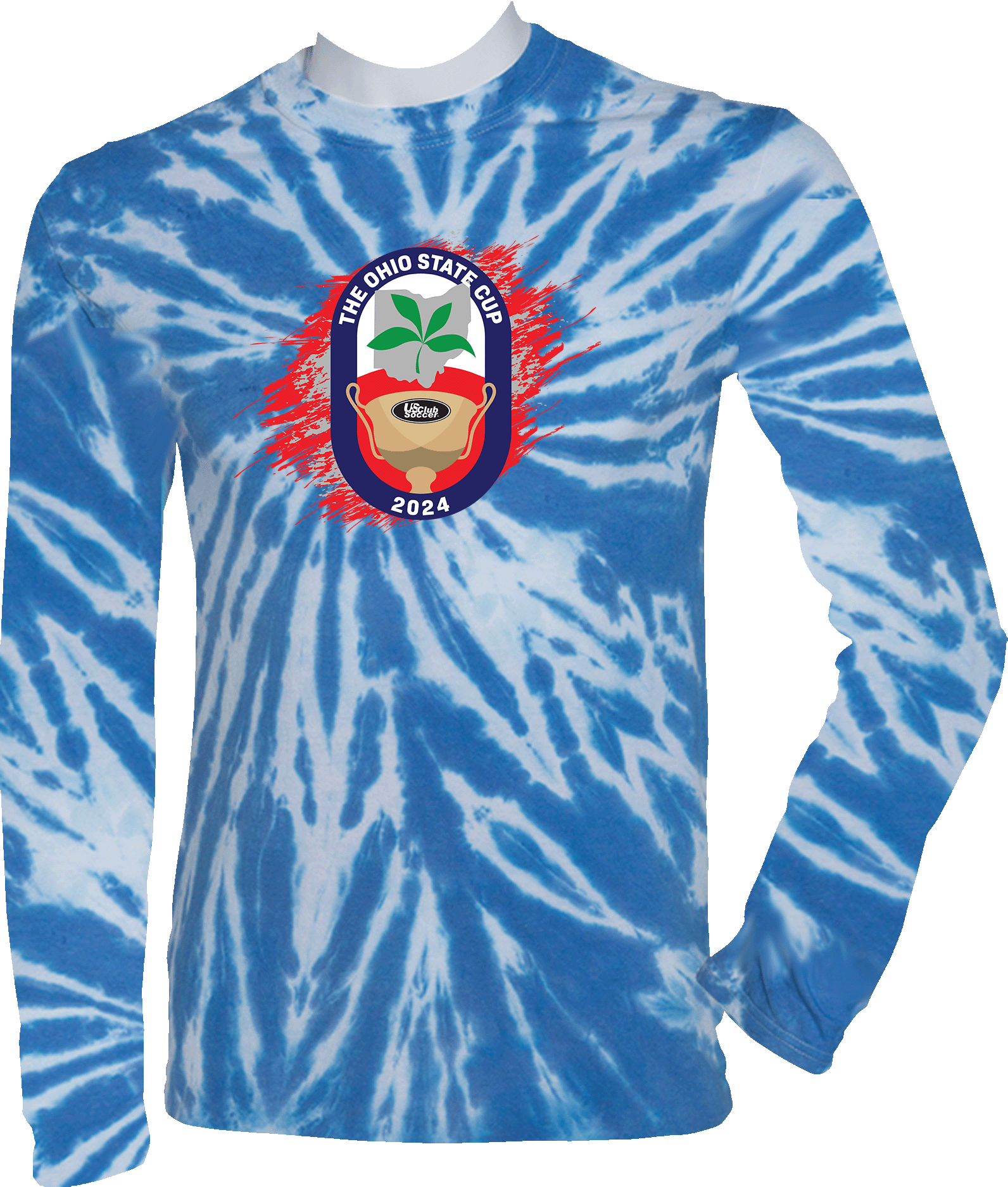 Tie-Dye Long Sleeves - 2024 US Club Ohio State Cup