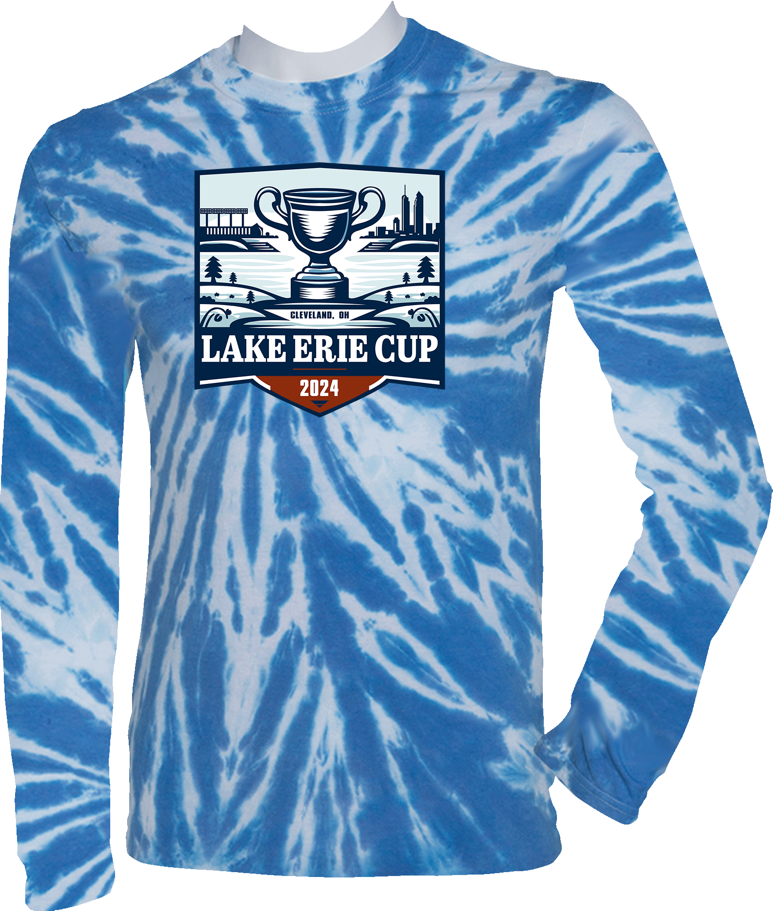 Tie-Dye Long Sleeves - 2024 Lake Erie Cup