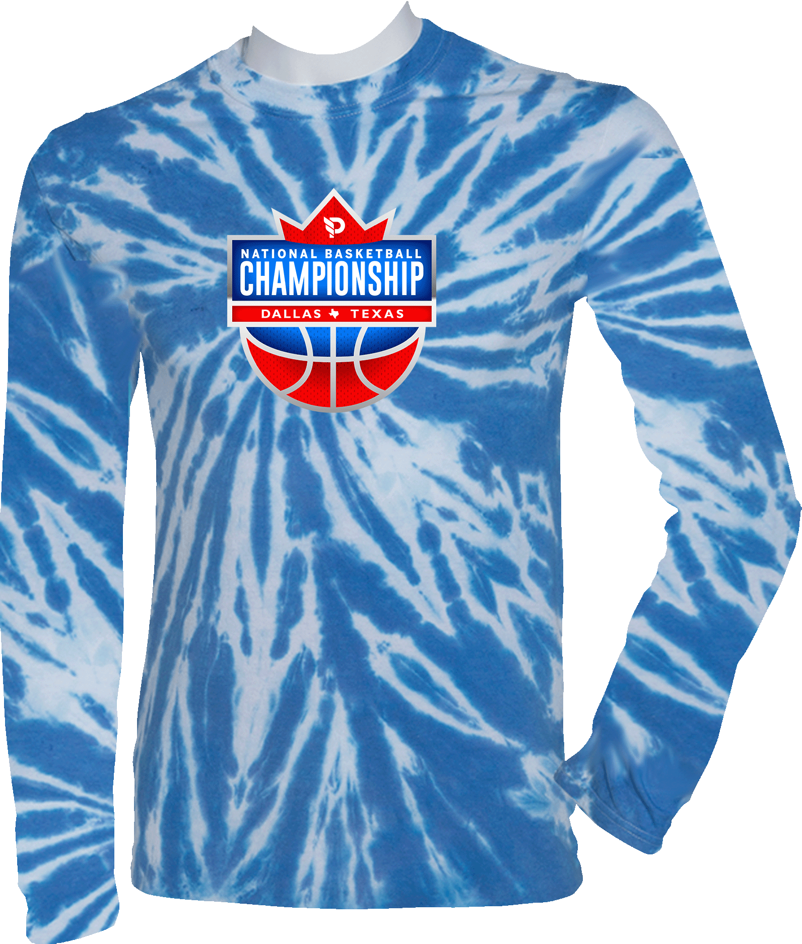 Tie-Dye Long Sleeves - 2024 National Basketball Championship