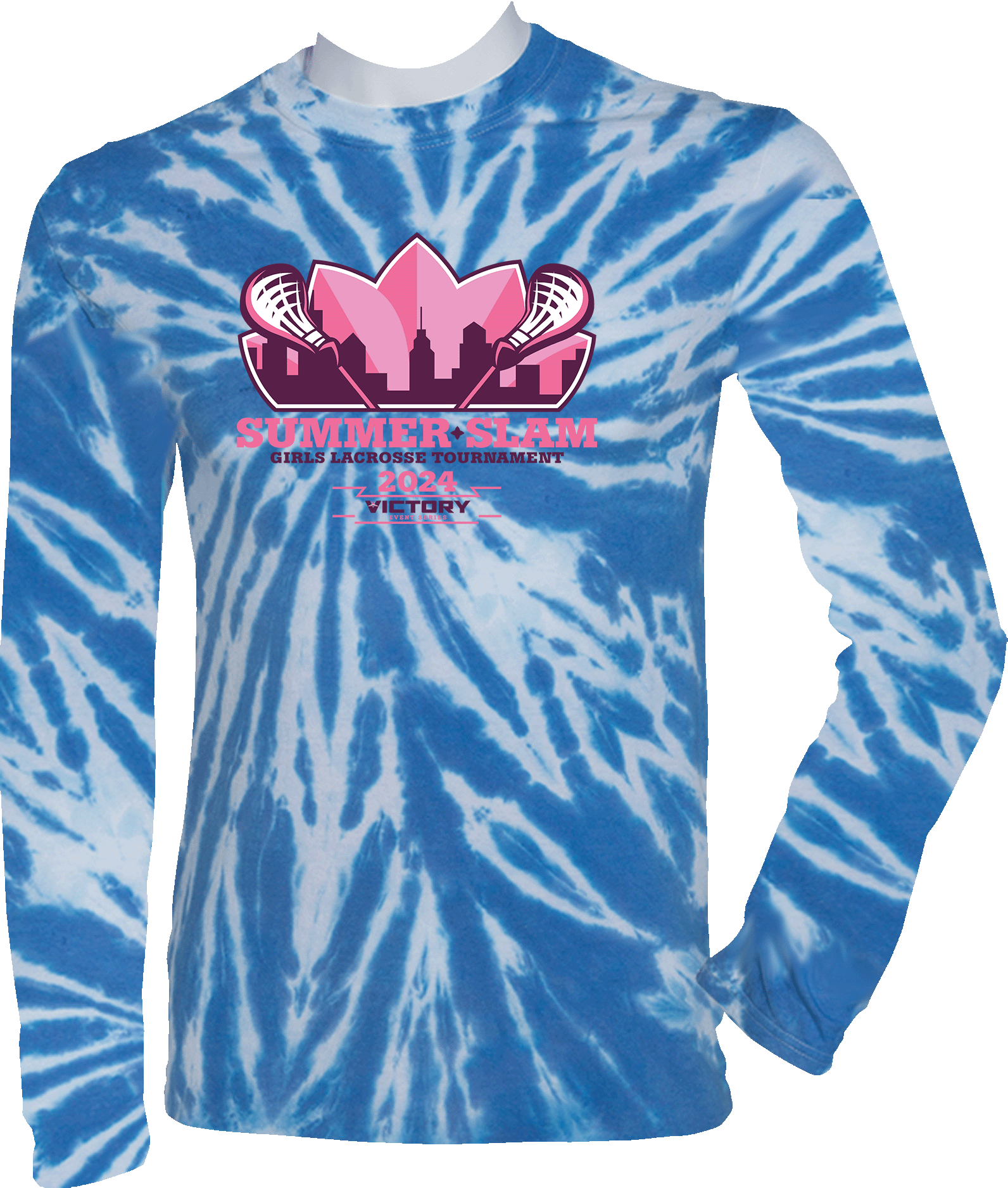 Tie-Dye Long Sleeves - 2024 Girls Summer Slam