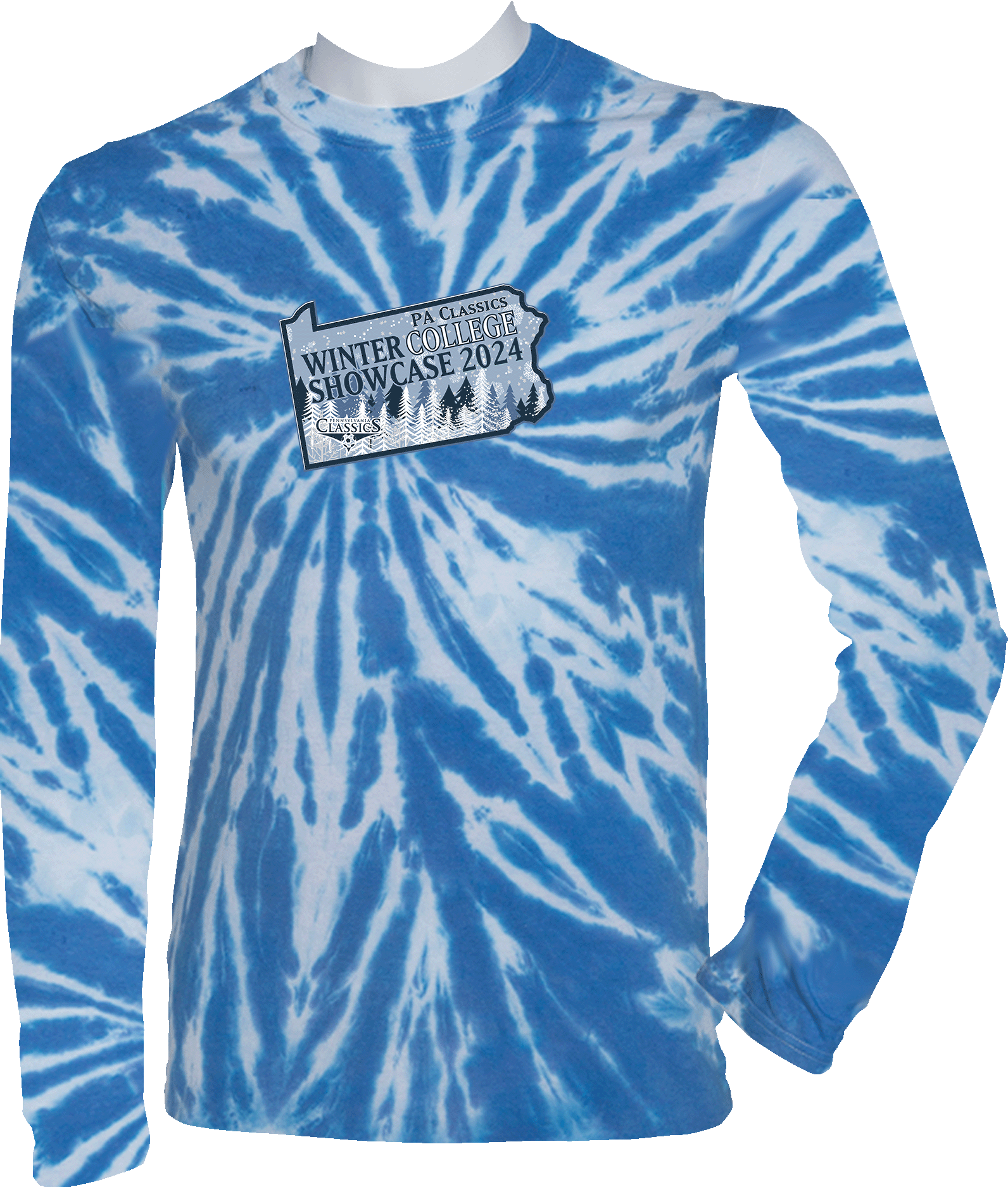 Tie-Dye Long Sleeves - 2024 Winter College Showcase