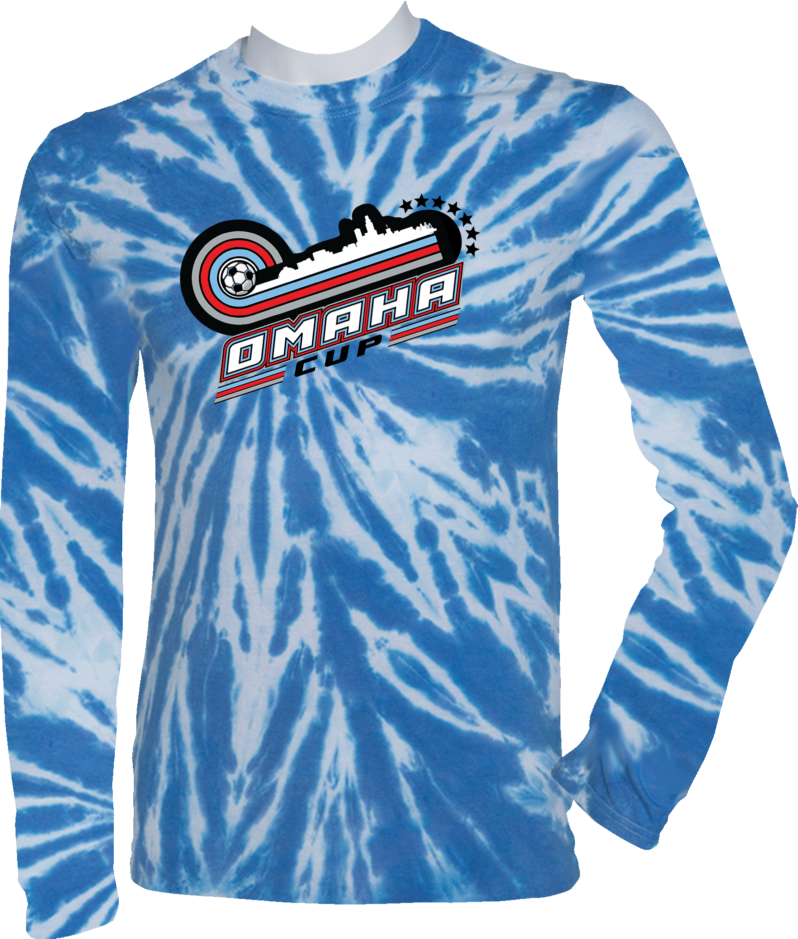 Tie-Dye Long Sleeves - 2024 Omaha Cup