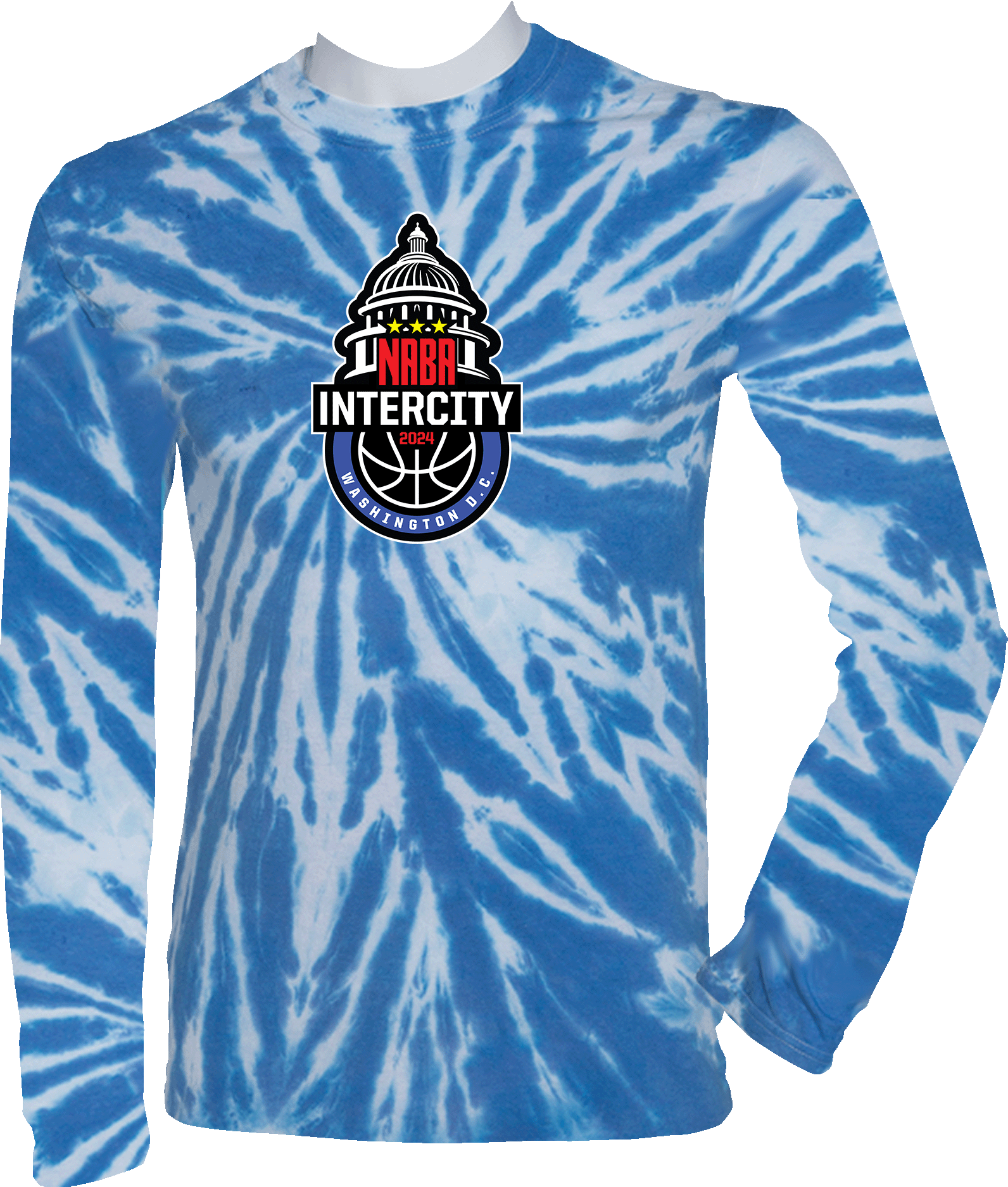 Tie-Dye Long Sleeves - 2024 35th Naba Intercity Basketball and Volleyball Tournament DC