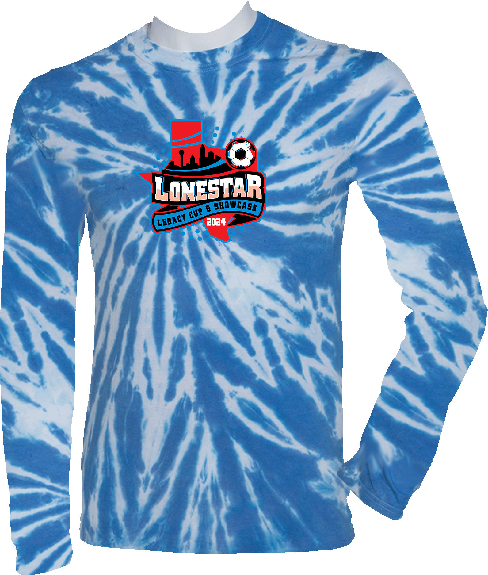 Tie-Dye Long Sleeves - 2024 Lonestar Legacy Cup & Showcase