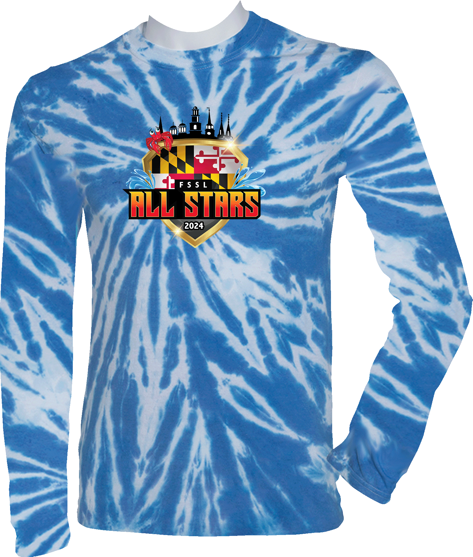 Tie-Dye Long Sleeves - 2024 FSSL All Stars Meet