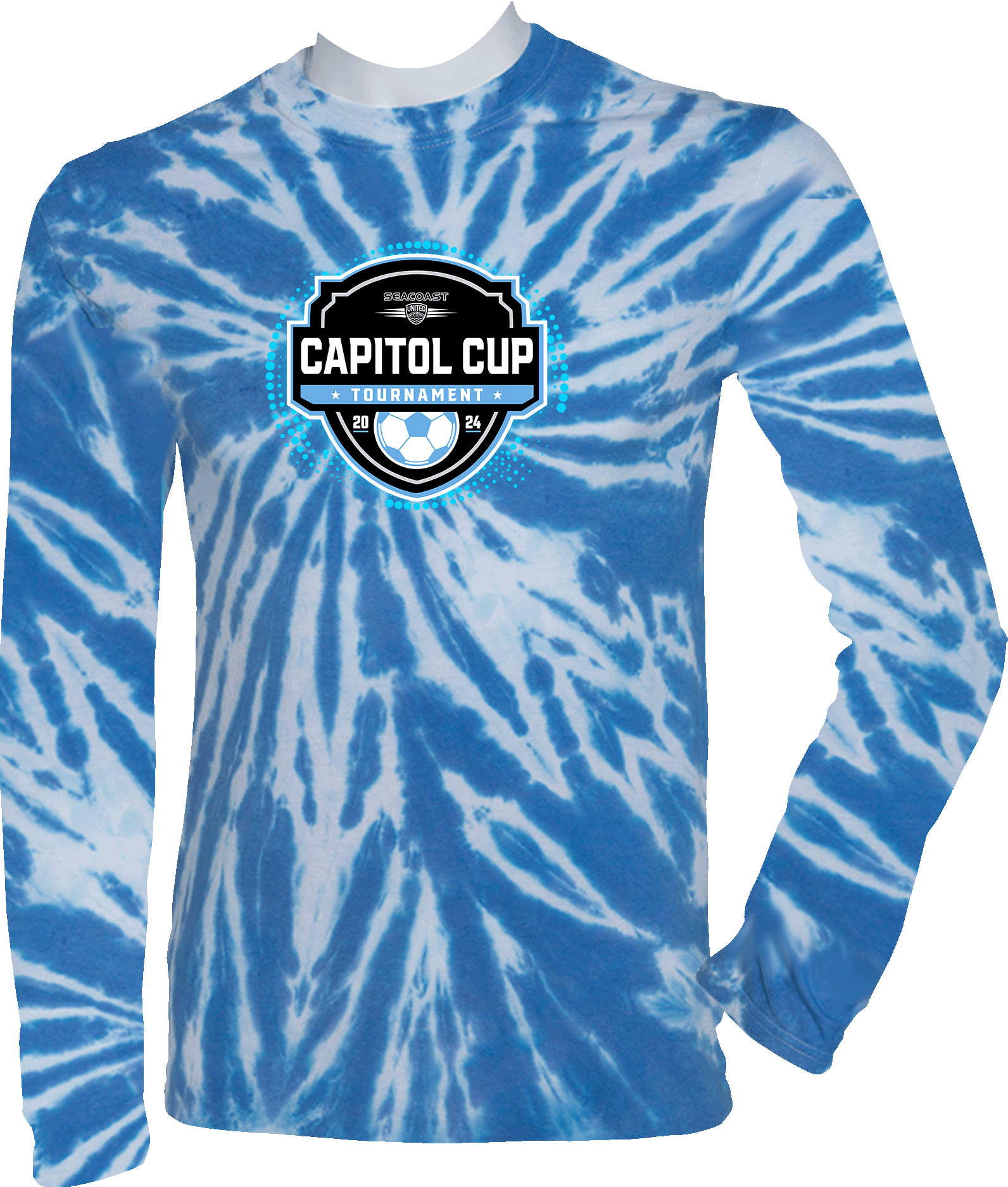 Tie-Dye Long Sleeves - 2024 Seacoast Capitol Cup Tournament