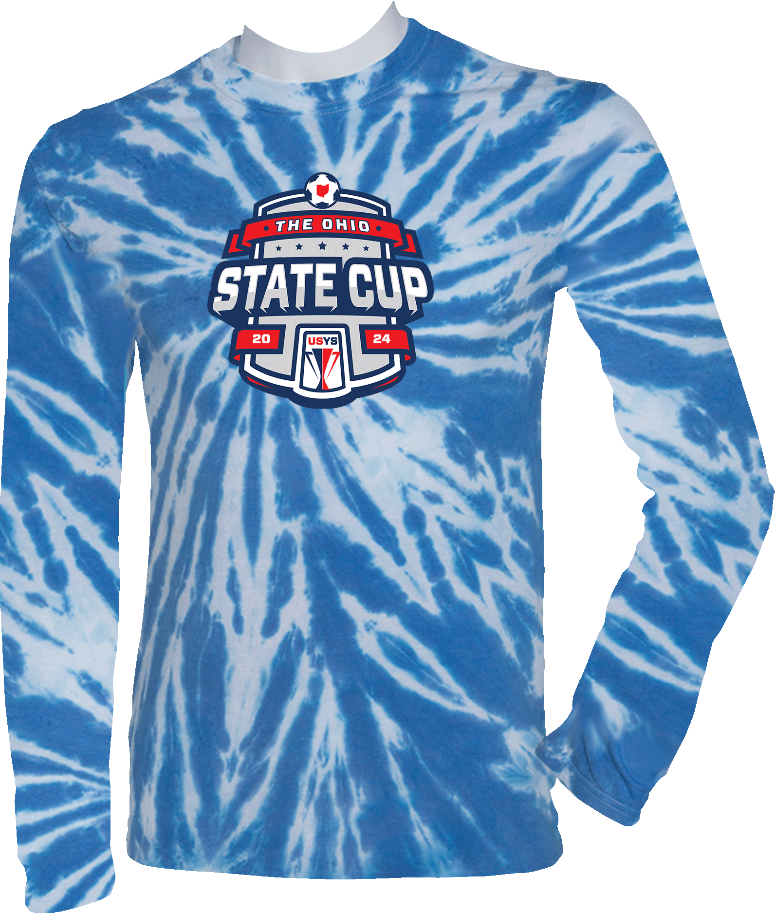 Tie-Dye Long Sleeves - 2024 USYS OH State Cup