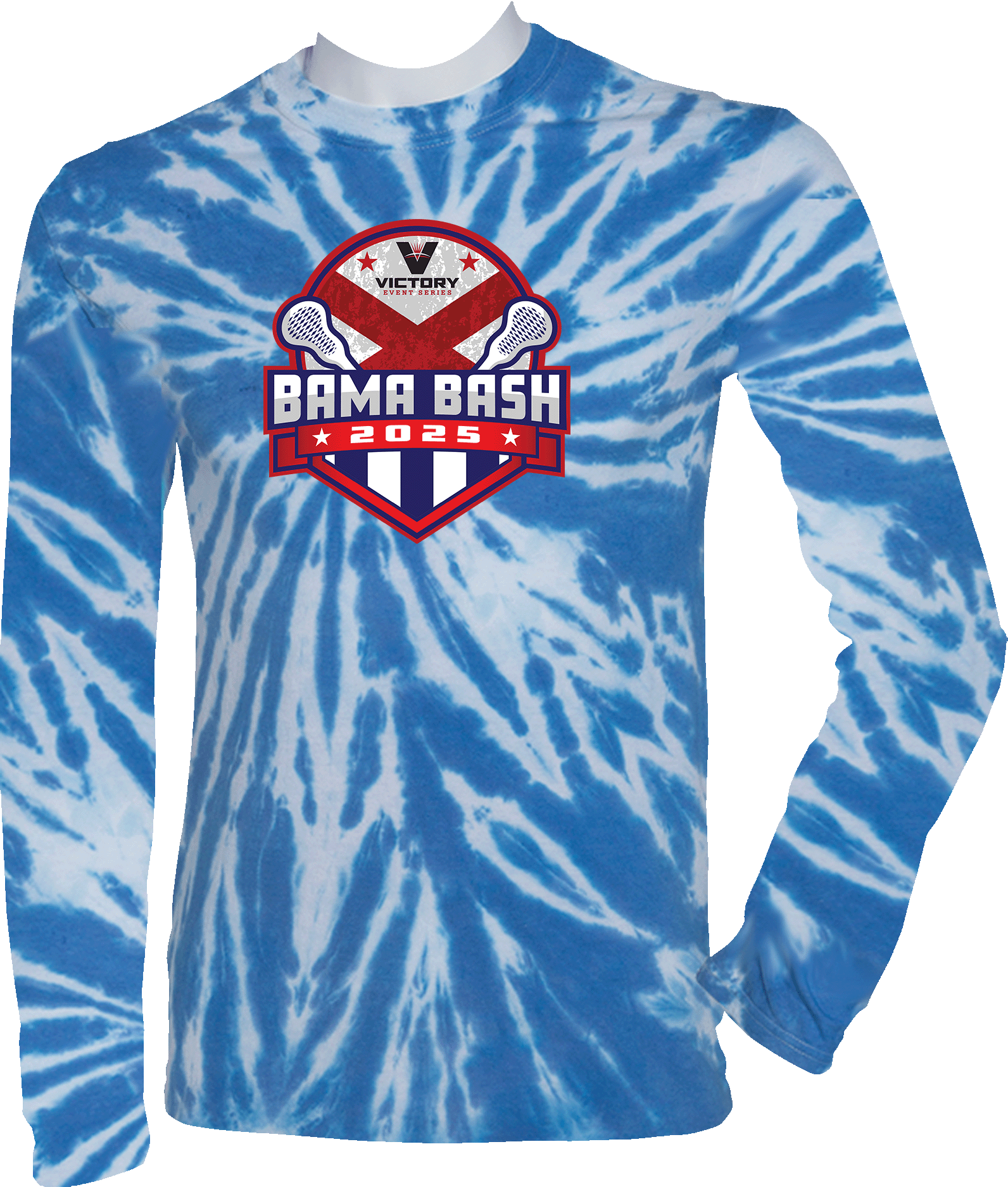 Tie-Dye Long Sleeves - 2025 Bama Bash